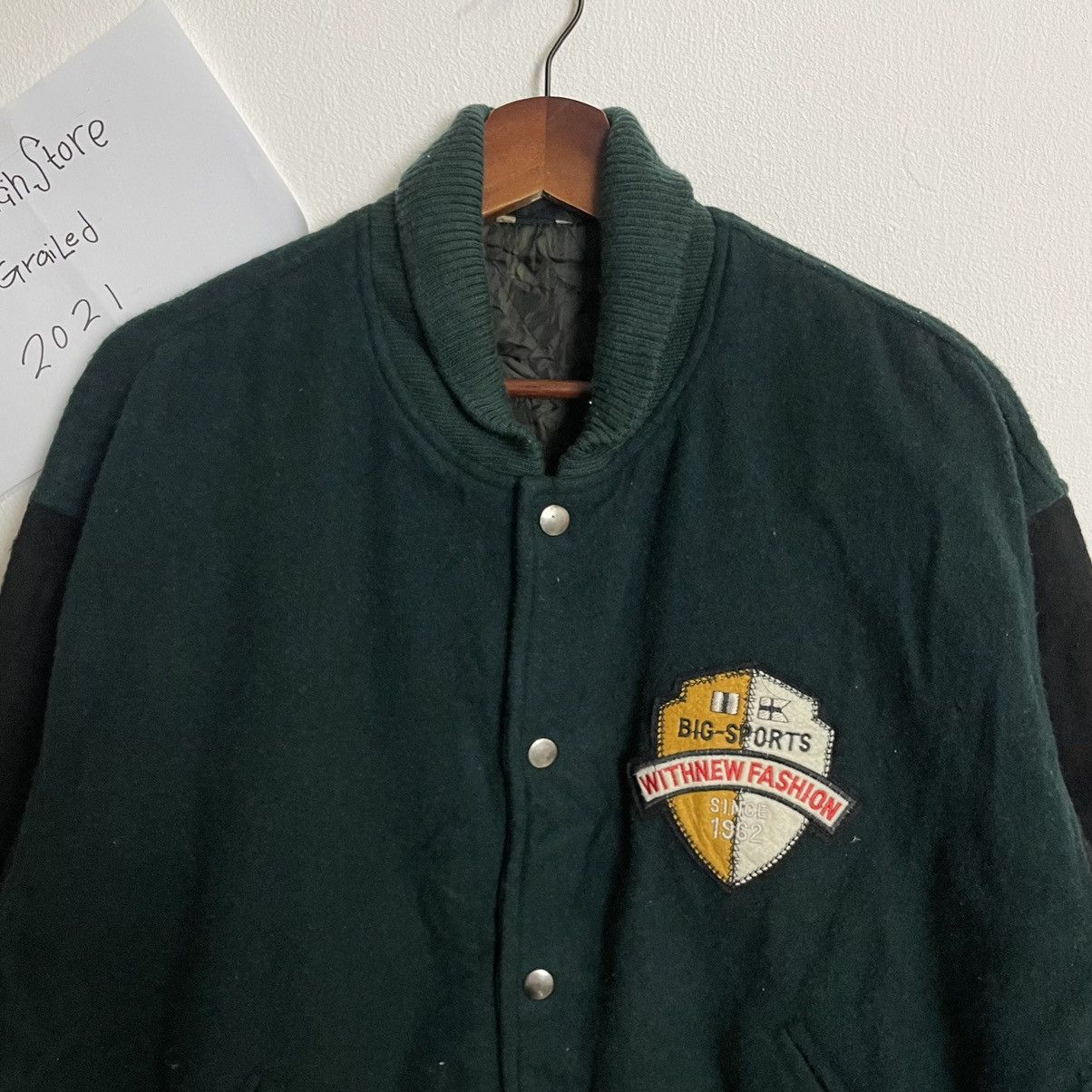 American Apparel Vintage Withnew Fashion Faded Varsity Bomber Jacket Size US XL / EU 56 / 4 - 5 Thumbnail