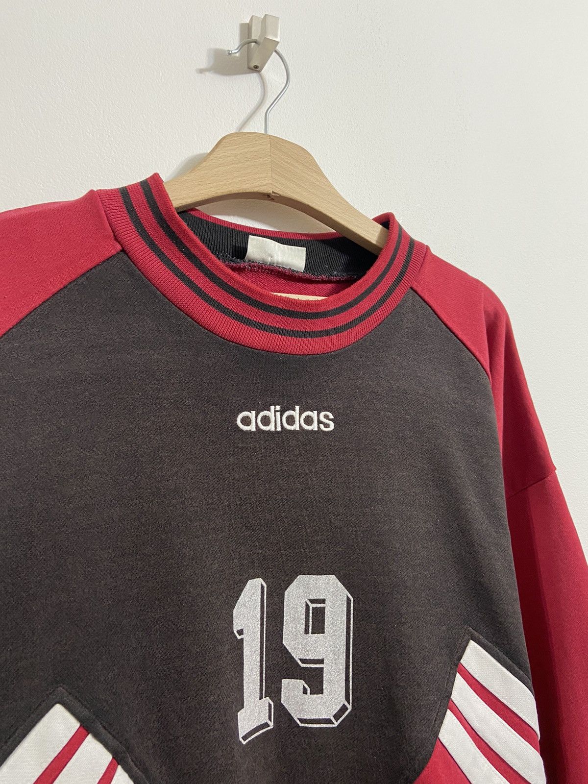Vintage Adidas vintage sweatshirt 90’S Size US XL / EU 56 / 4 - 2 Thumbnail