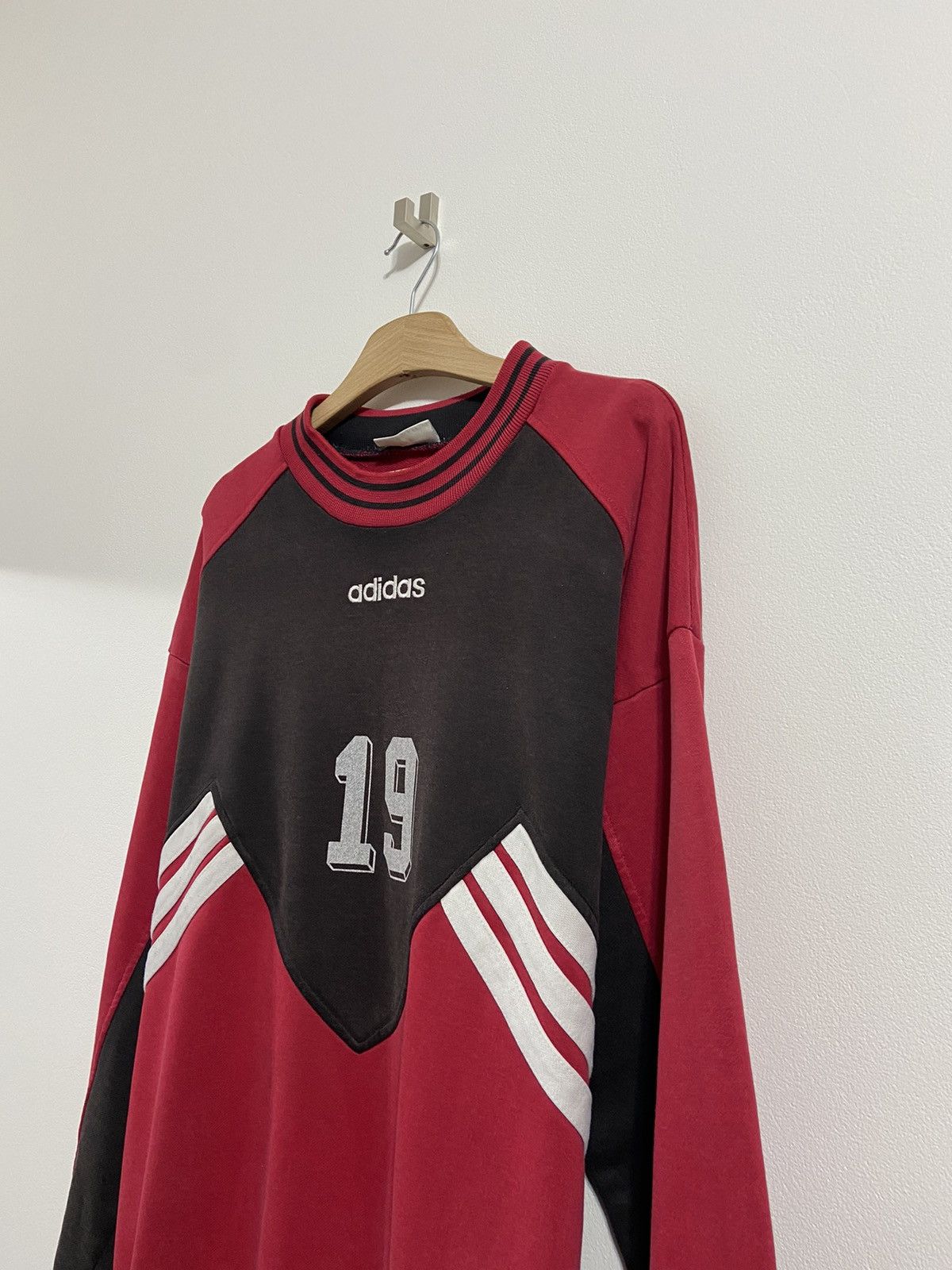 Vintage Adidas vintage sweatshirt 90’S Size US XL / EU 56 / 4 - 8 Thumbnail
