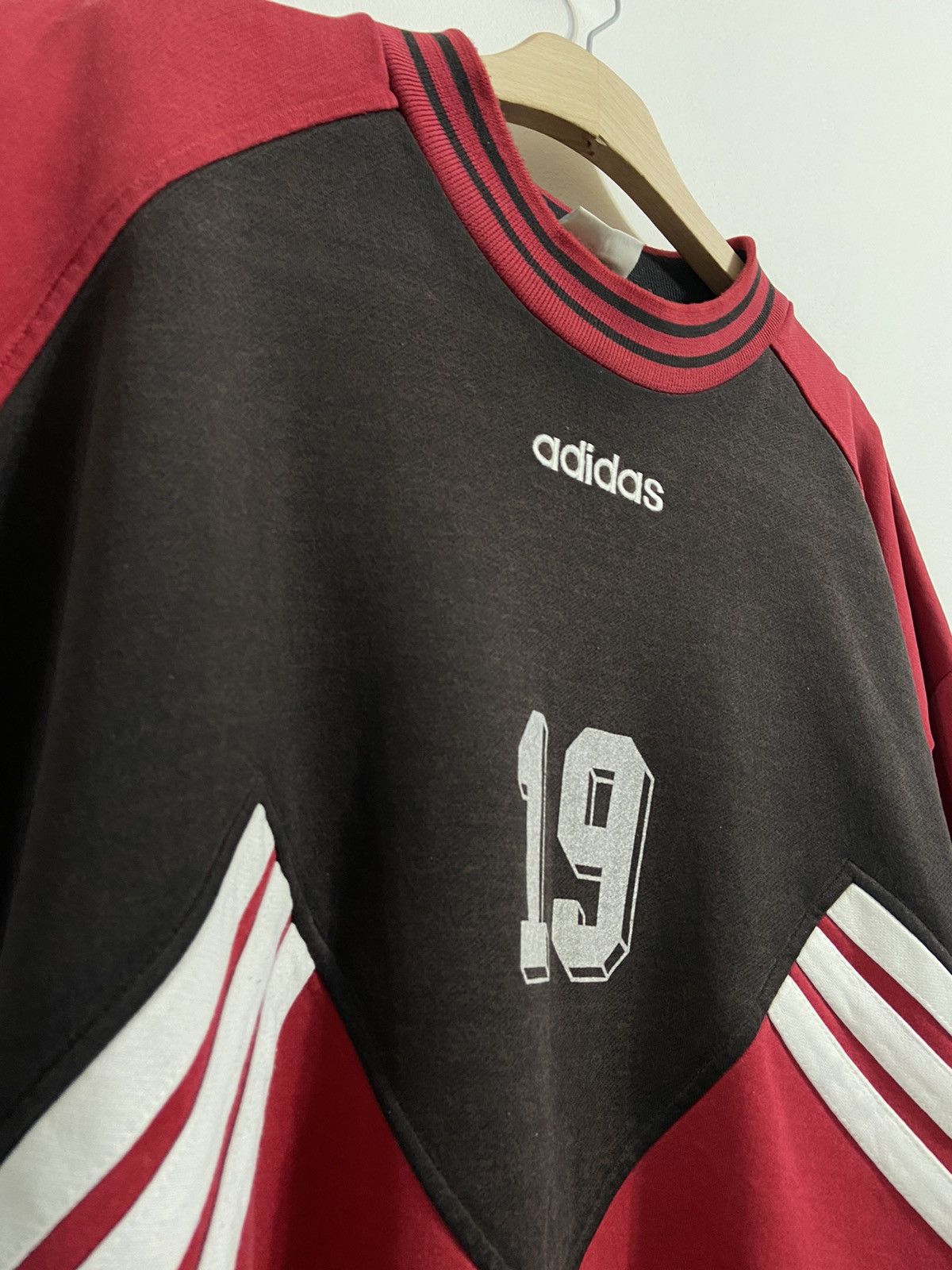 Vintage Adidas vintage sweatshirt 90’S Size US XL / EU 56 / 4 - 12 Thumbnail