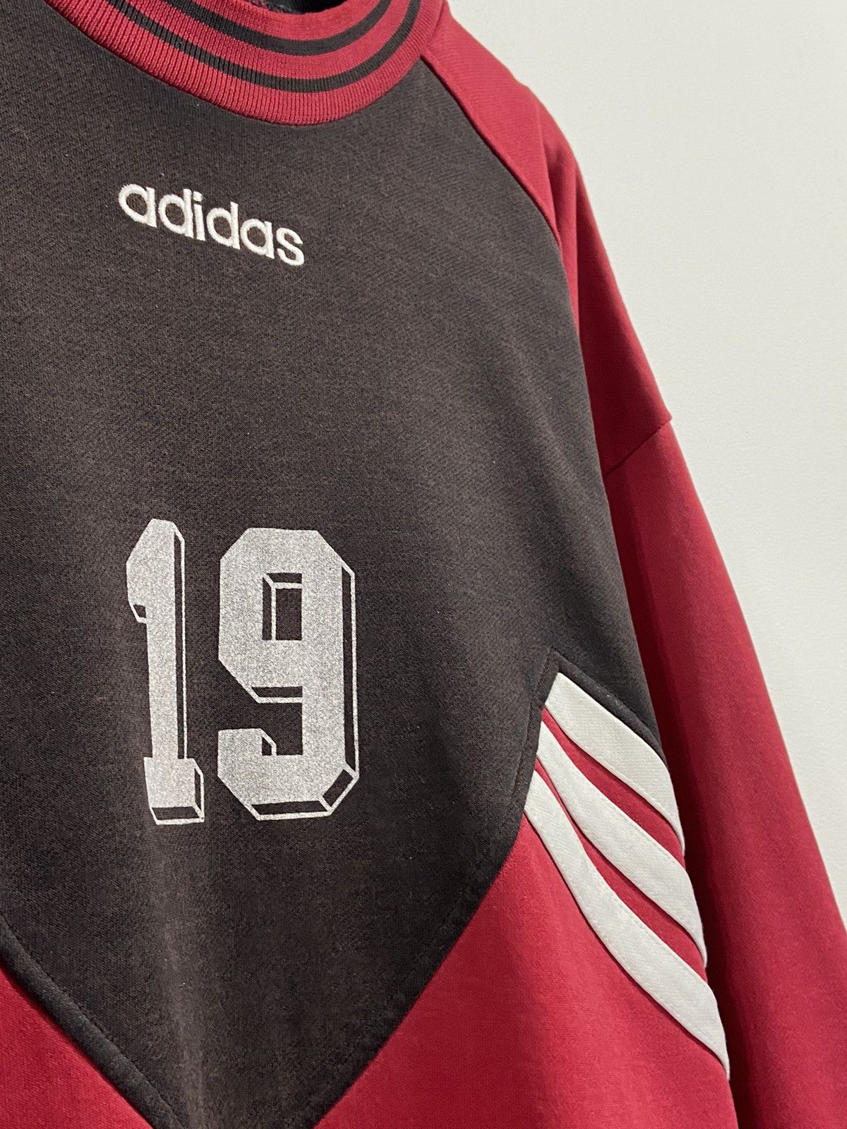 Vintage Adidas vintage sweatshirt 90’S Size US XL / EU 56 / 4 - 4 Thumbnail