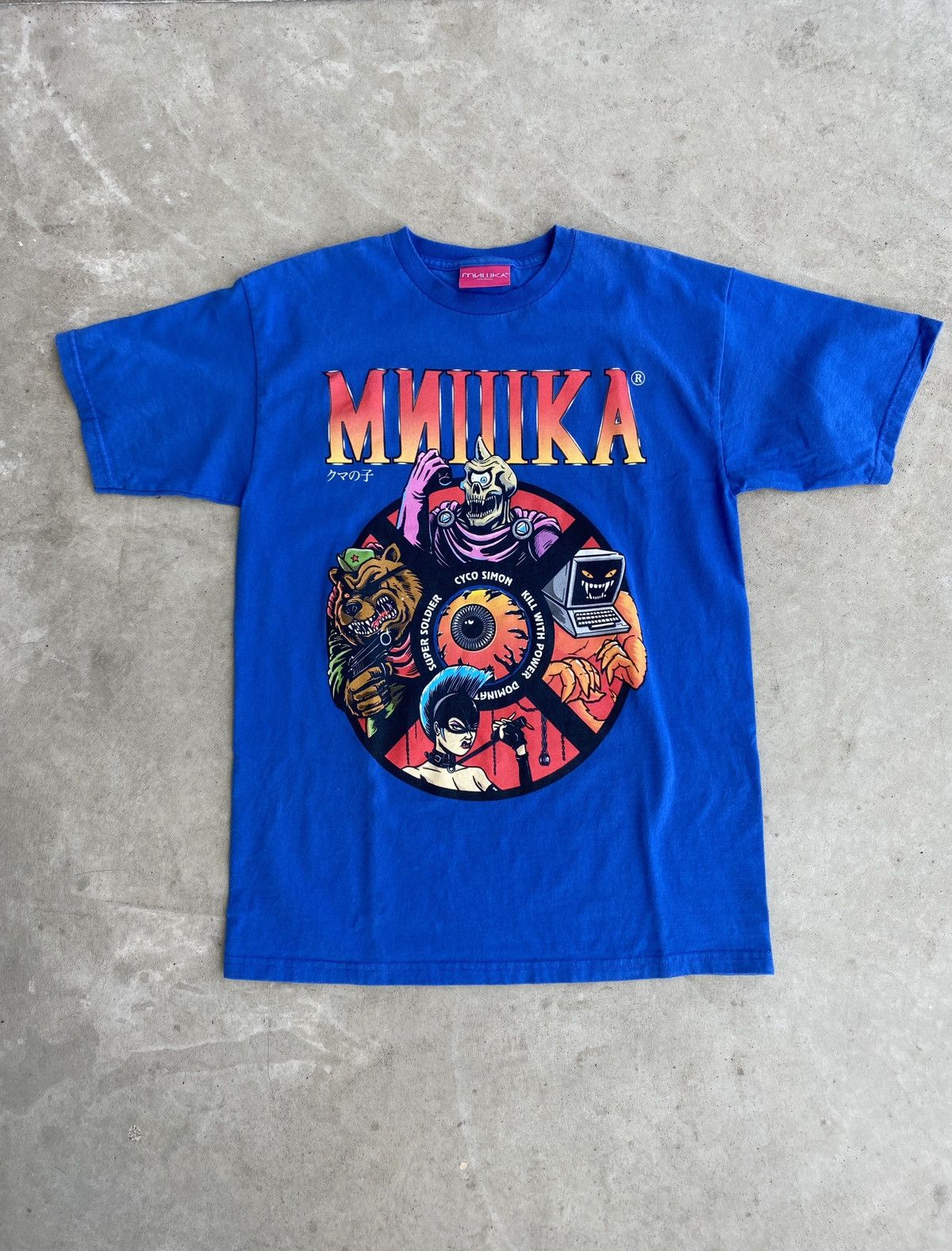 Mishka T-Shirt Pixel Design – Athletic Heather, Unisex