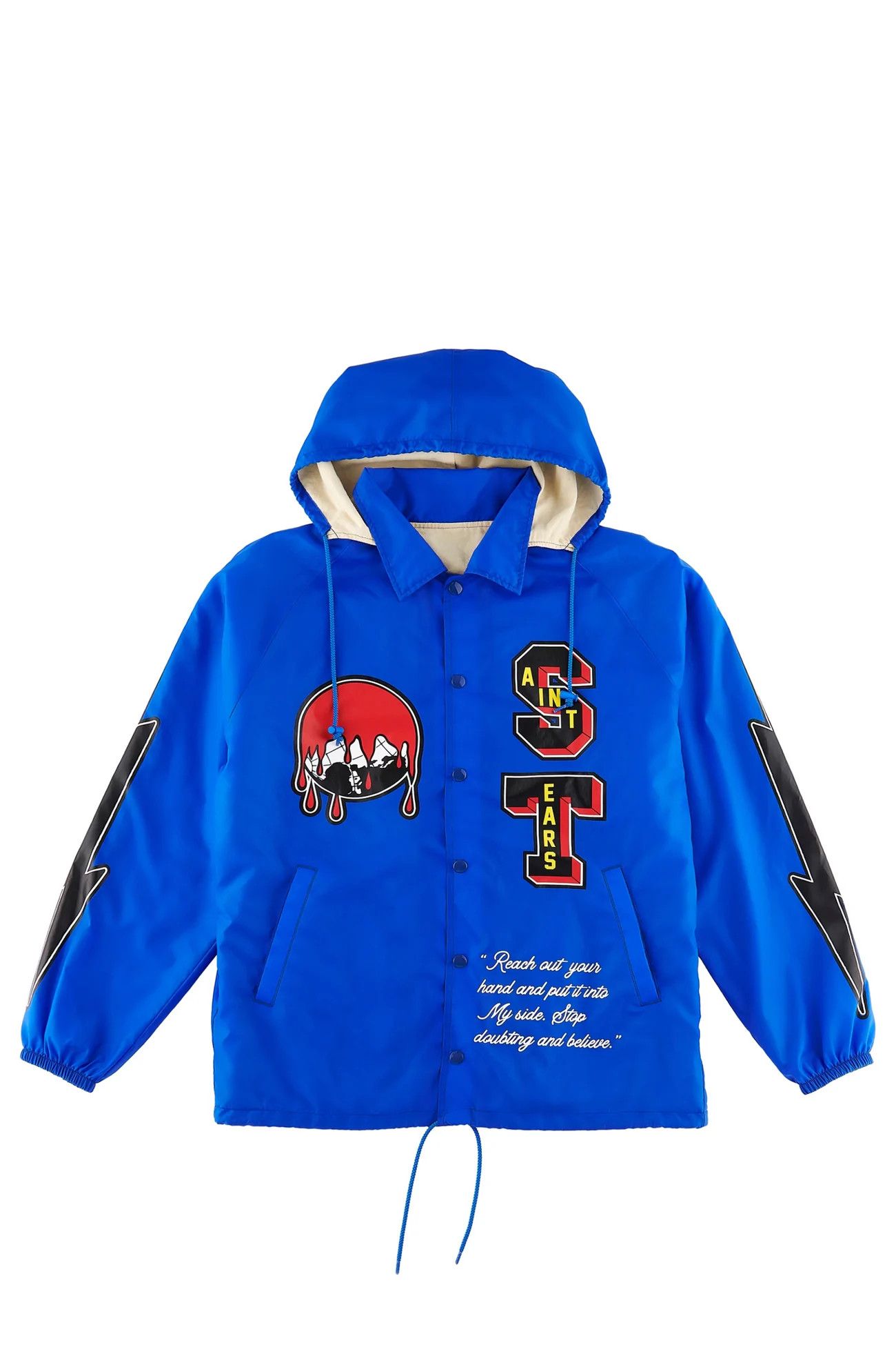 READYMADE Saint Michael Denim Tears Grail Coach Jacket Grailed