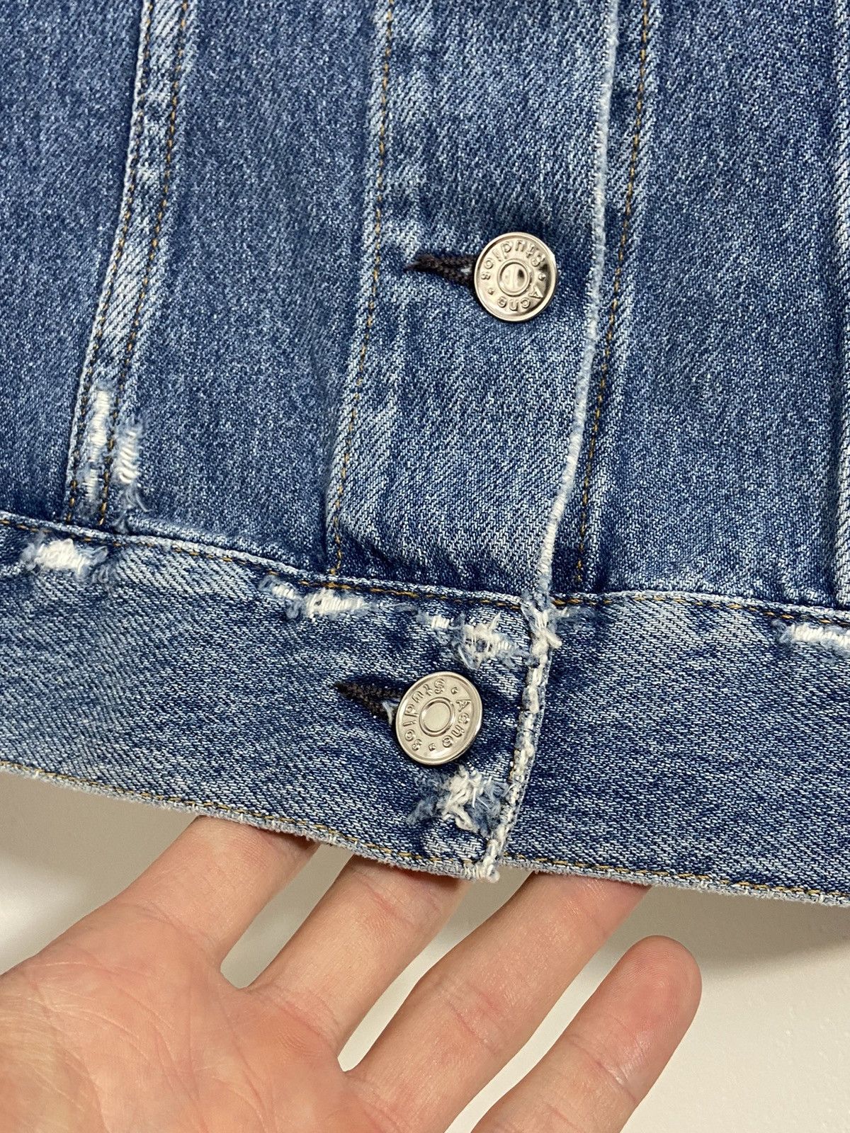 Acne Studios Acne Studios Denim Jacket Size S / US 4 / IT 40 - 10 Thumbnail