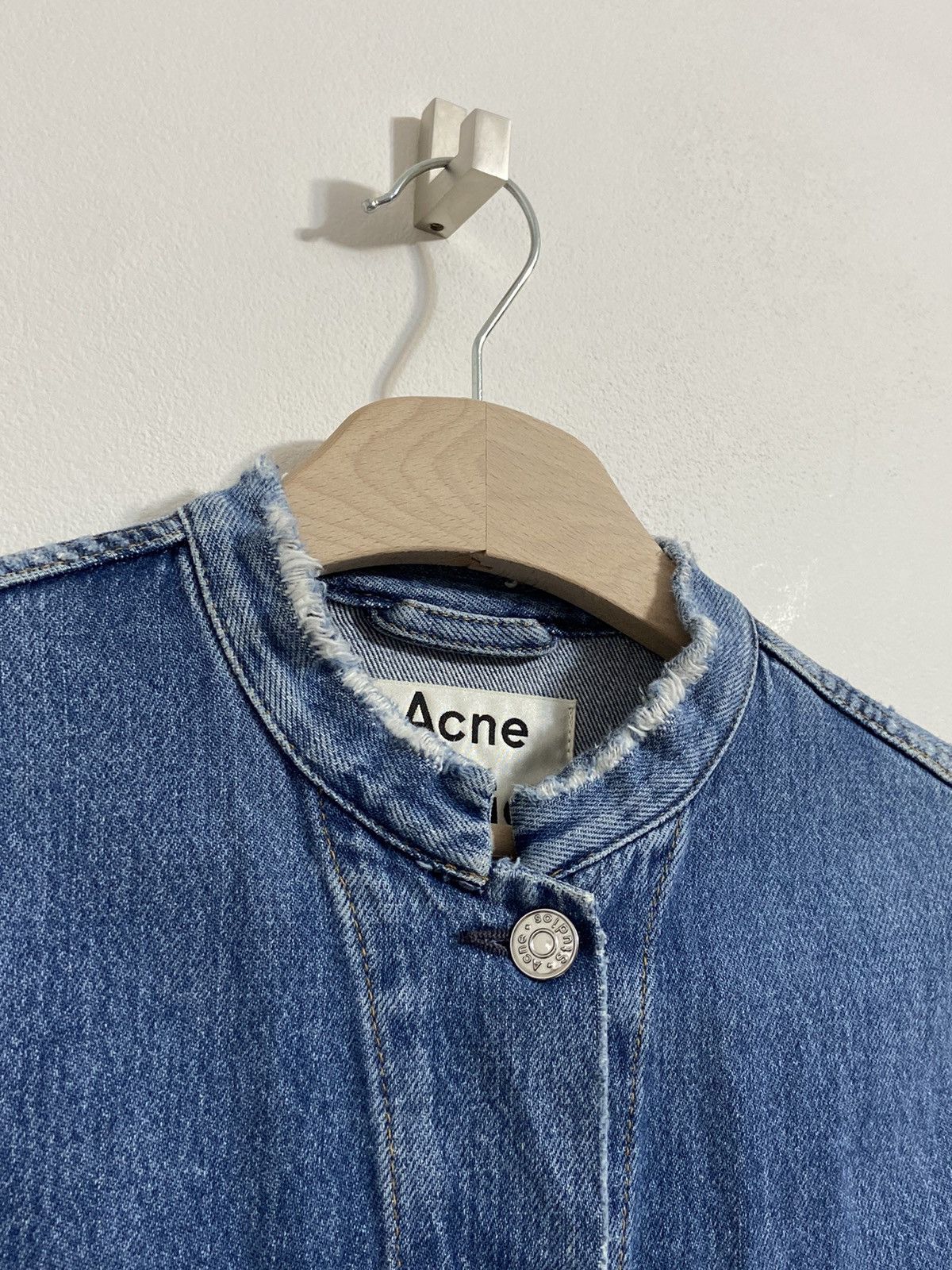 Acne Studios Acne Studios Denim Jacket Size S / US 4 / IT 40 - 4 Thumbnail