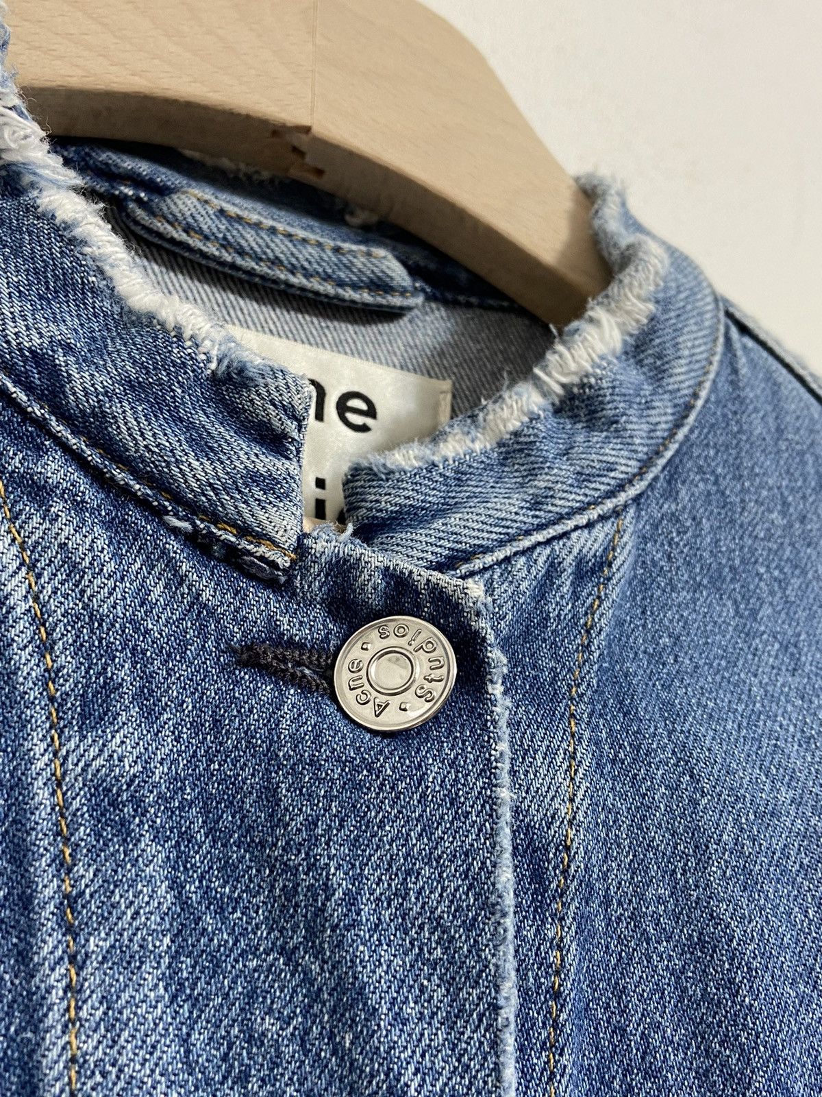 Acne Studios Acne Studios Denim Jacket Size S / US 4 / IT 40 - 6 Thumbnail