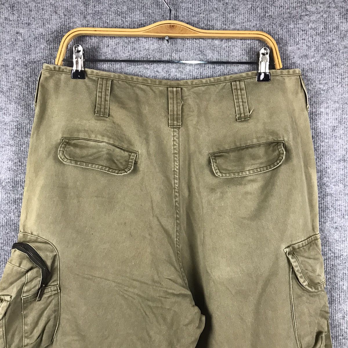 Japanese Brand BAGGY JAPANESE BRAND BAGGY CARGO PAINTED PANTS Size US 34 / EU 50 - 9 Thumbnail