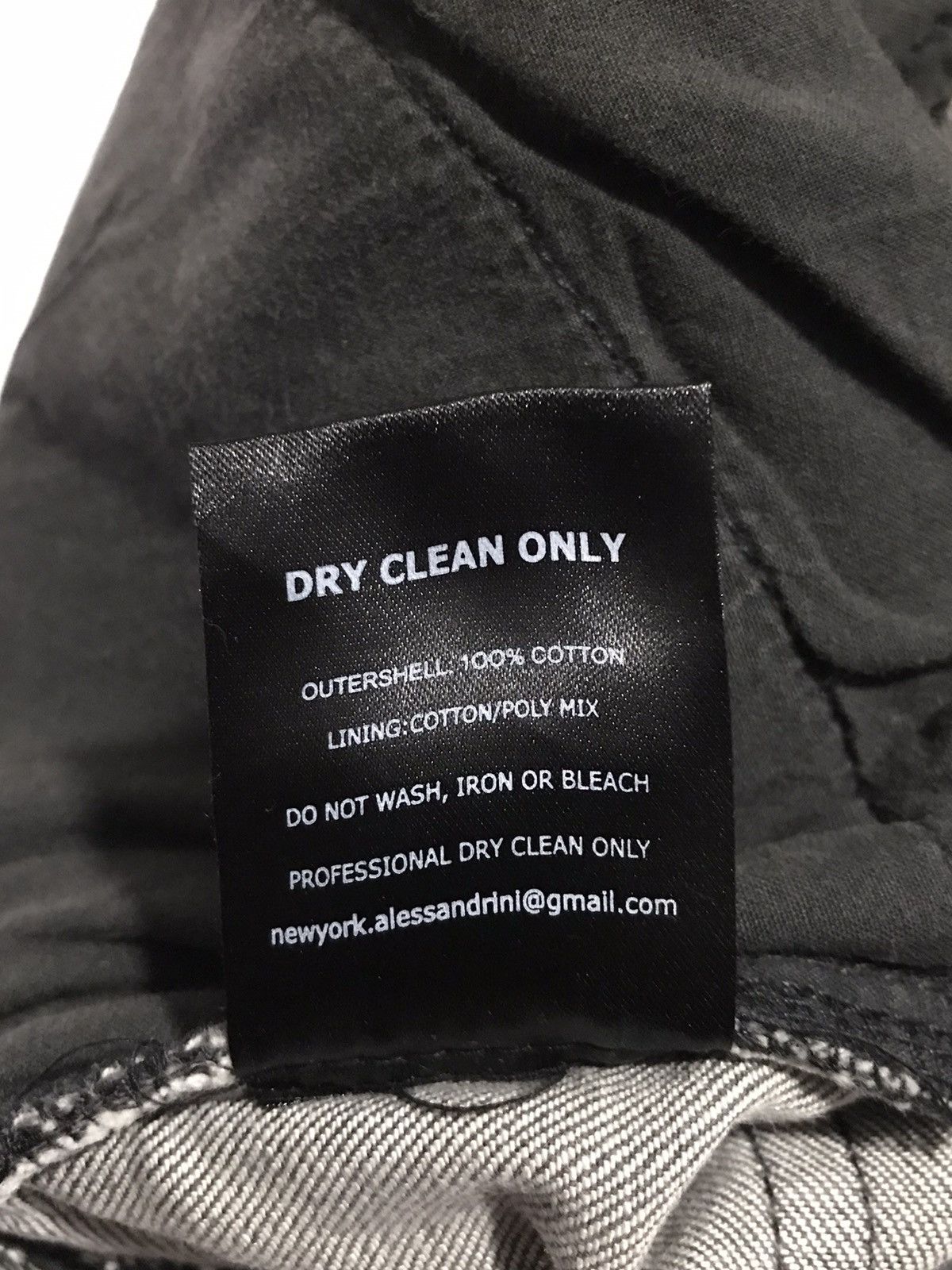 Alessandrini New York Alessandrini New York Bikers Denim Distressed Skinny Jeans Size US 34 / EU 50 - 7 Thumbnail