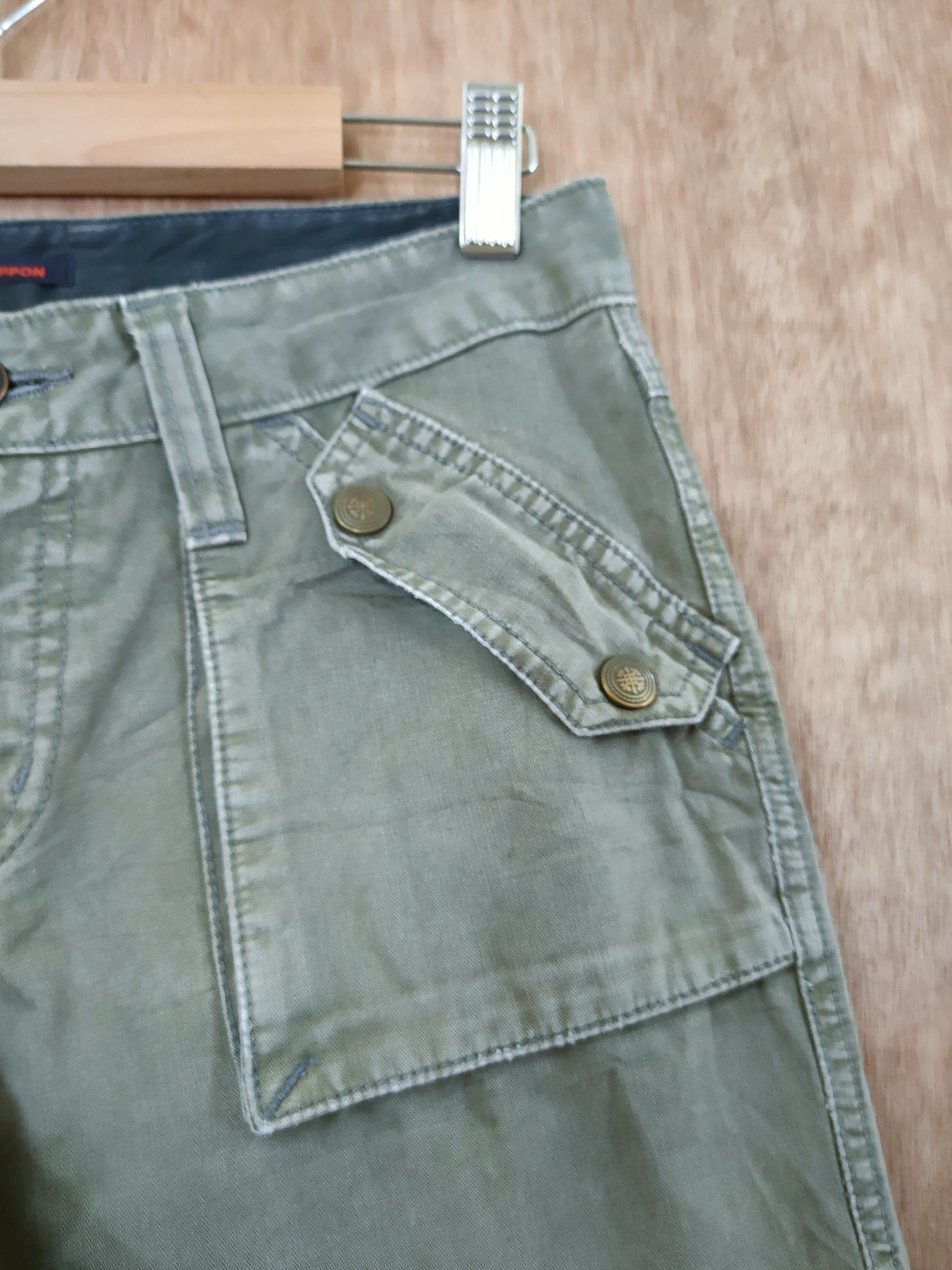 Japanese Brand DL ET Boite made in nippon cargo pants vintage #46-354 Size 26" / US 2 / IT 38 - 6 Thumbnail