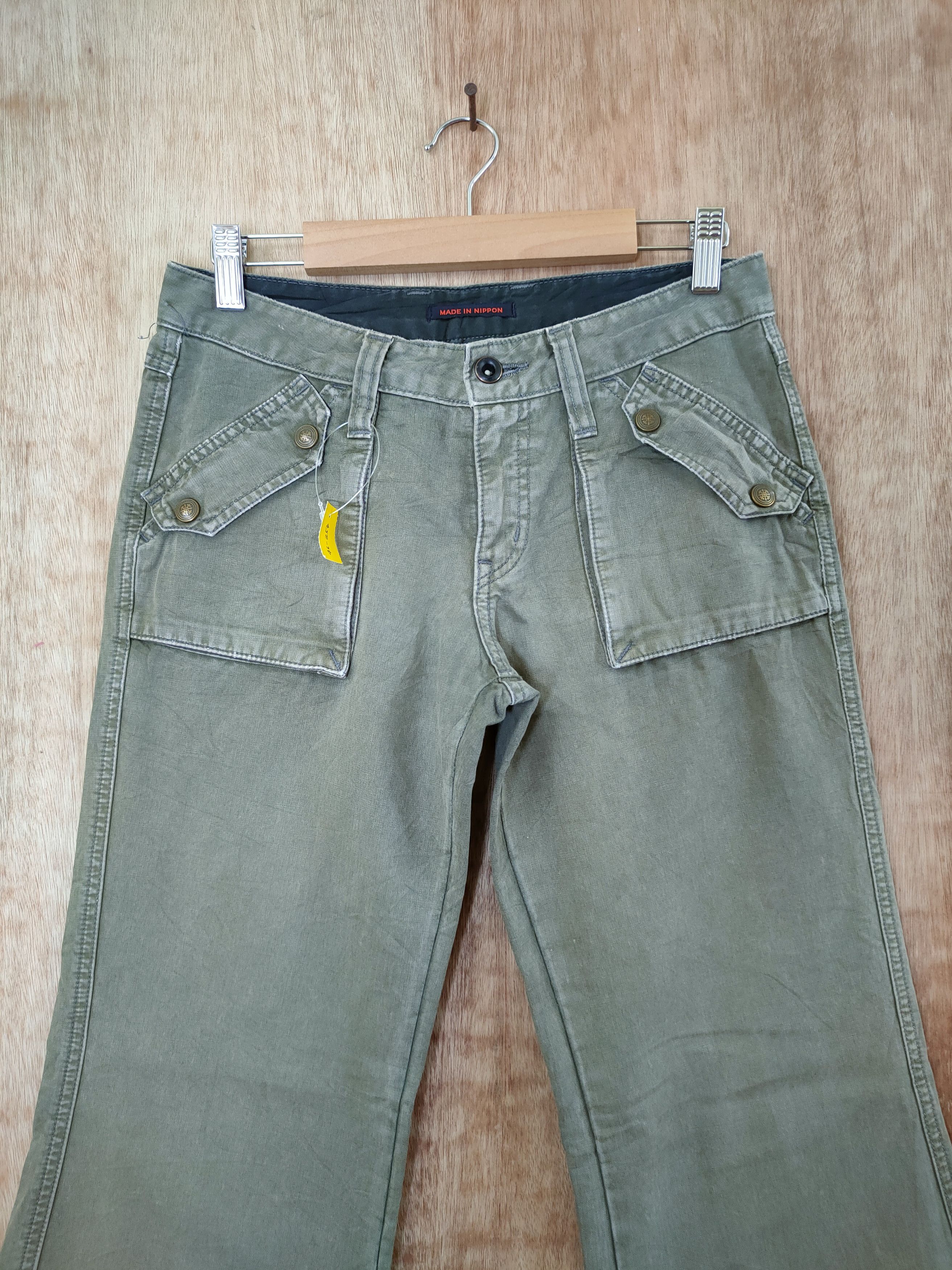 Japanese Brand DL ET Boite made in nippon cargo pants vintage #46-354 Size 26" / US 2 / IT 38 - 3 Thumbnail