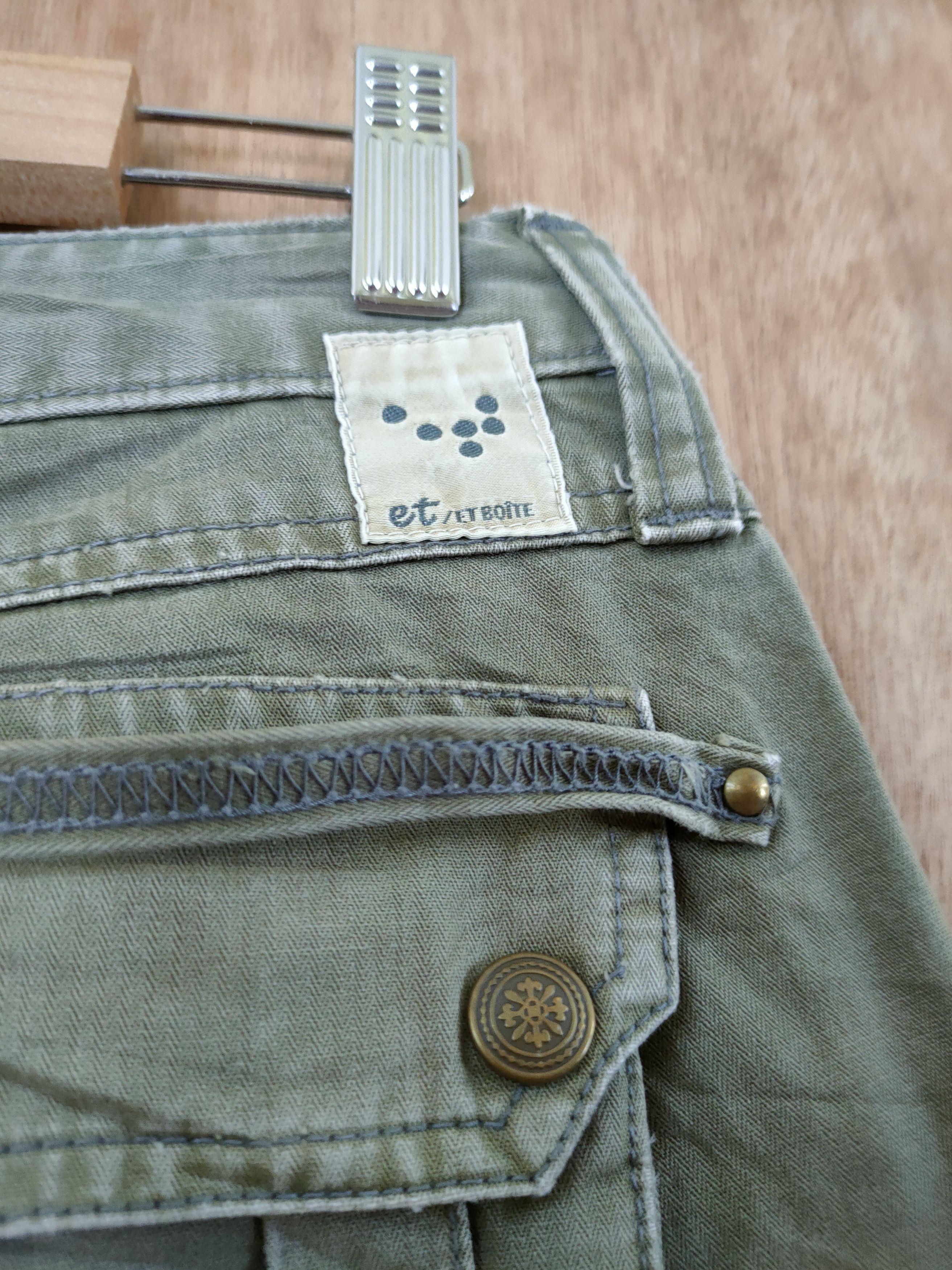 Japanese Brand DL ET Boite made in nippon cargo pants vintage #46-354 Size 26" / US 2 / IT 38 - 10 Thumbnail