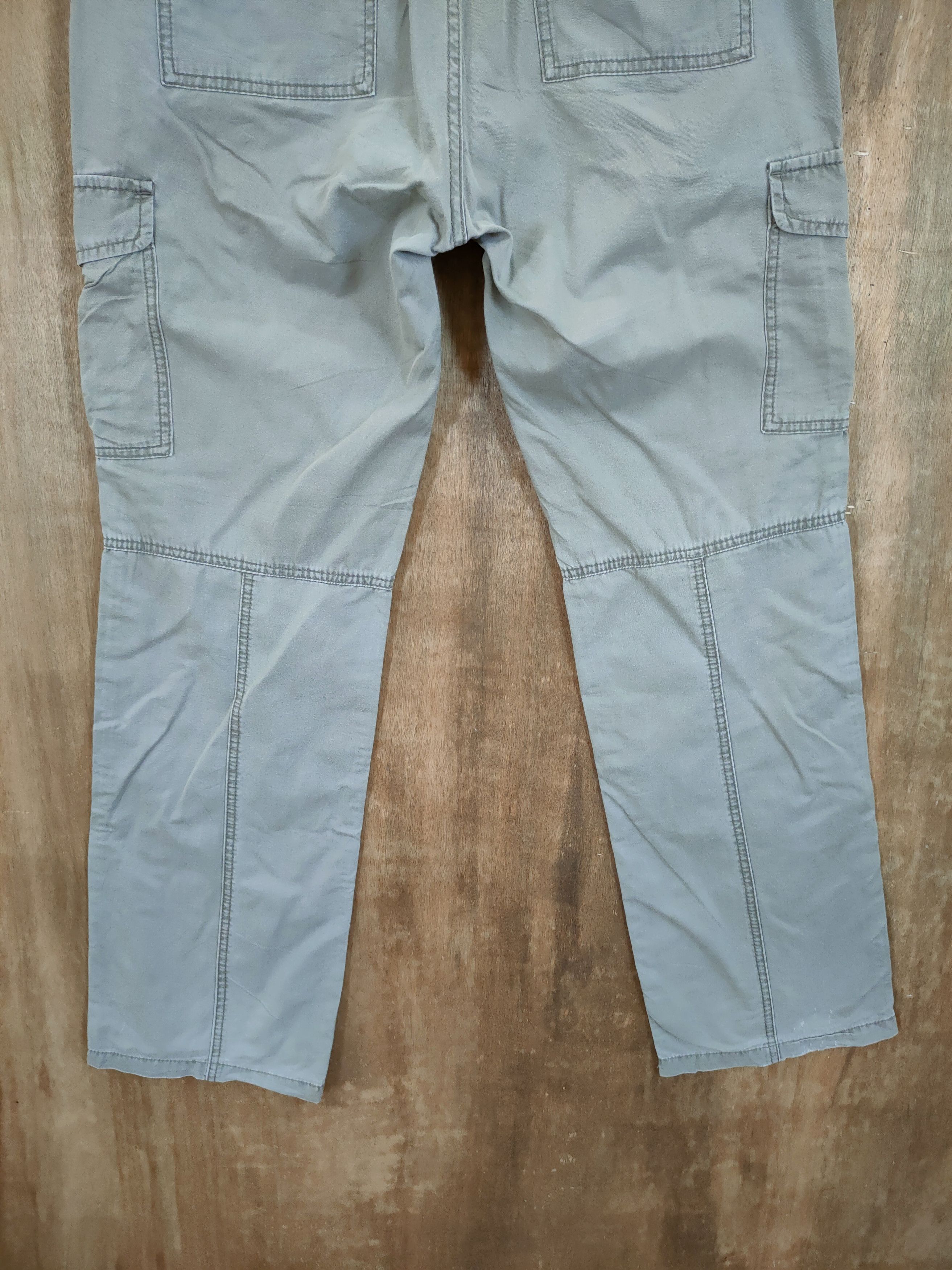 Japanese Brand DLL Uniqlo faded japan utility Multipocket Cargo pants #1329 Size US 33 - 6 Thumbnail