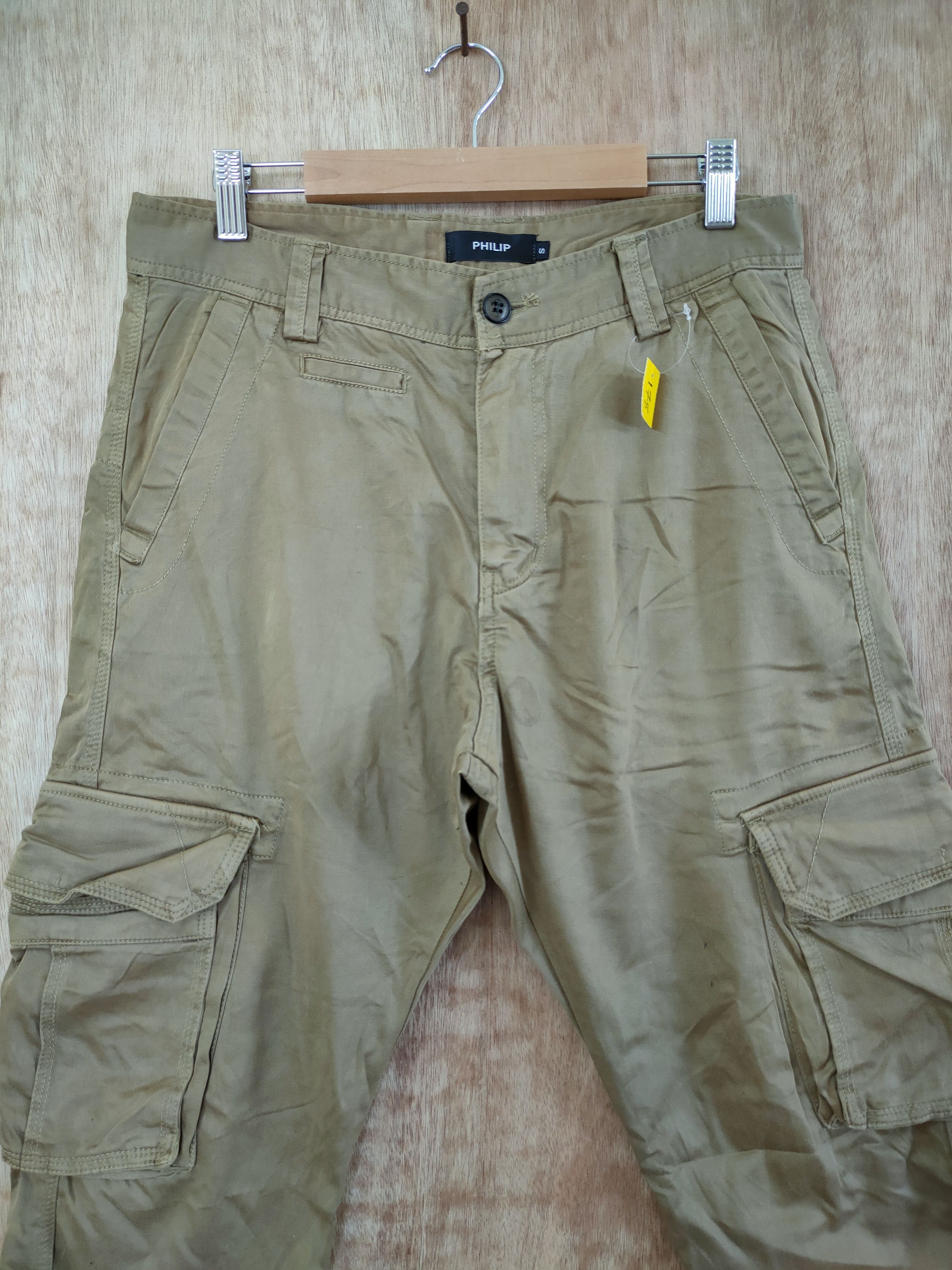 Japanese Brand Philip japan streetwear multipocket cargo pants #46-809 Size US 30 / EU 46 - 4 Thumbnail