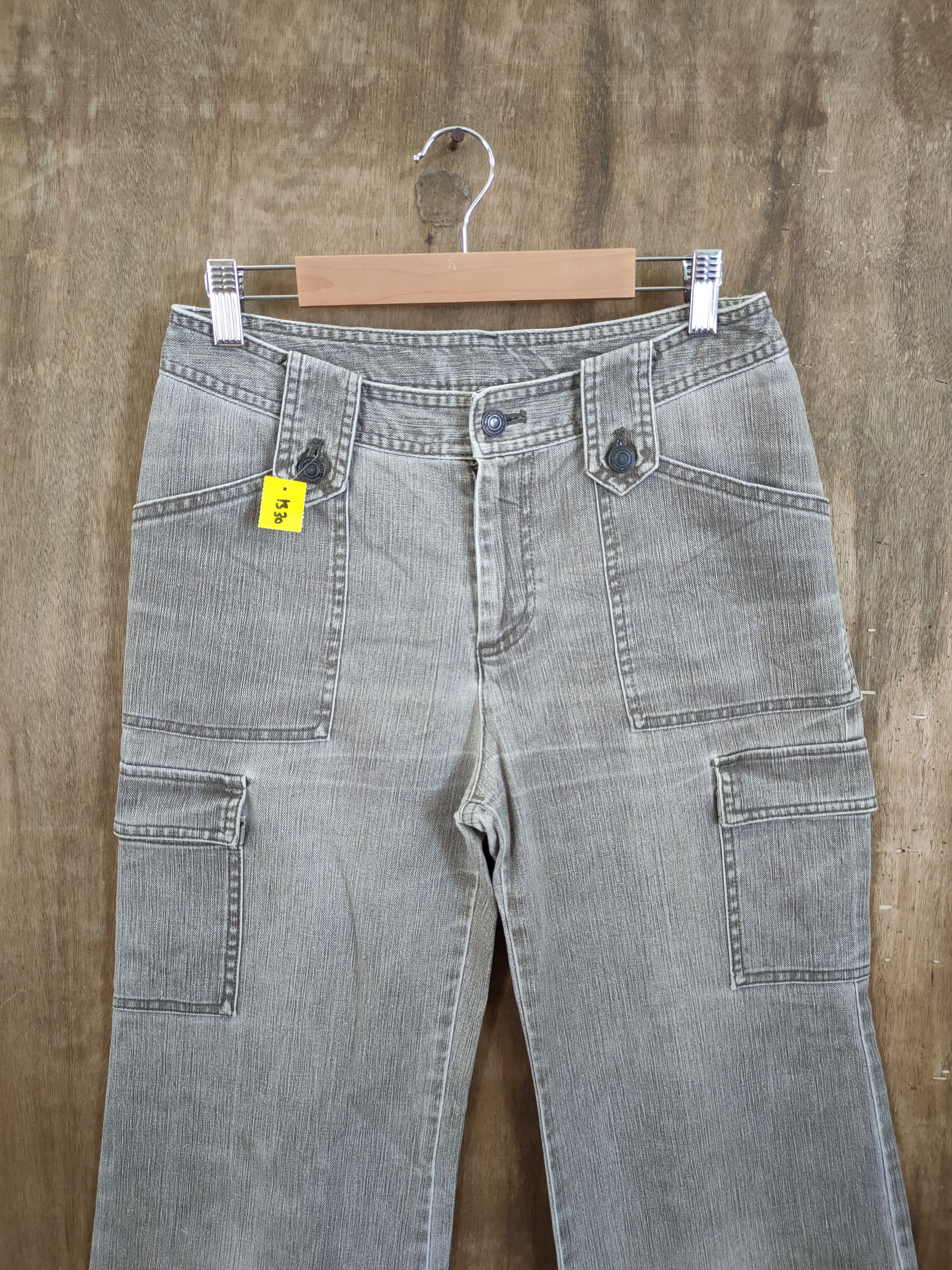 Comme Ca Ism DLL Comme Ca Model faded multipocket cargo pants#1330 Size 28" / US 6 / IT 42 - 3 Thumbnail