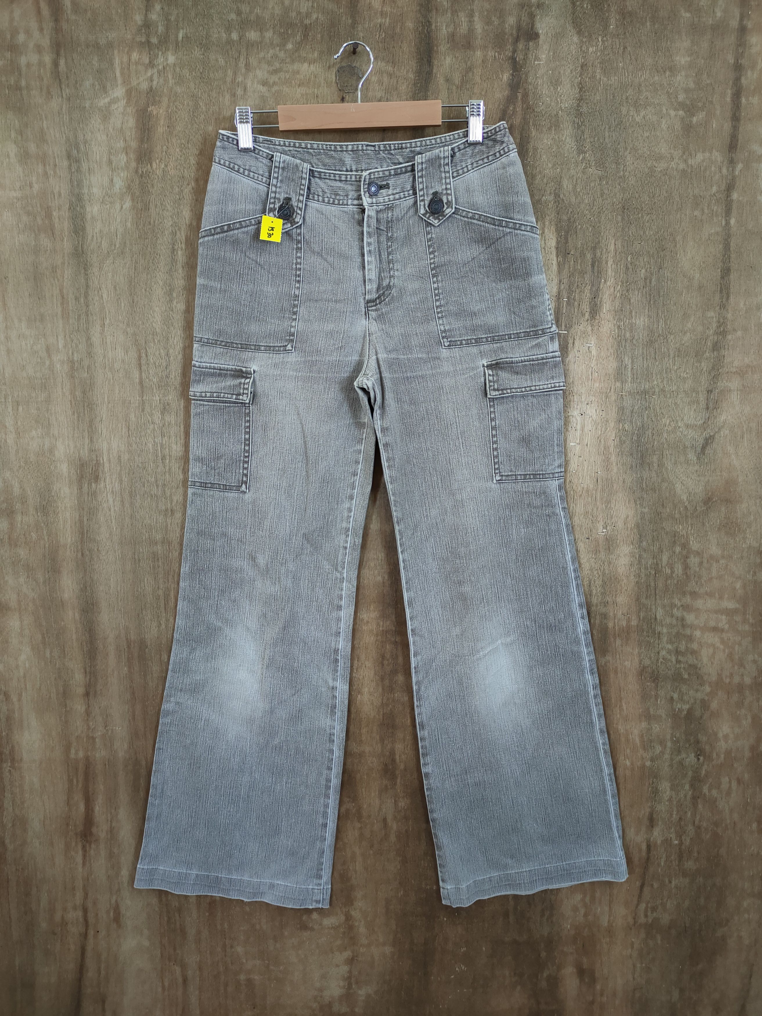 Comme Ca Ism DLL Comme Ca Model faded multipocket cargo pants#1330 Size 28" / US 6 / IT 42 - 1 Thumbnail