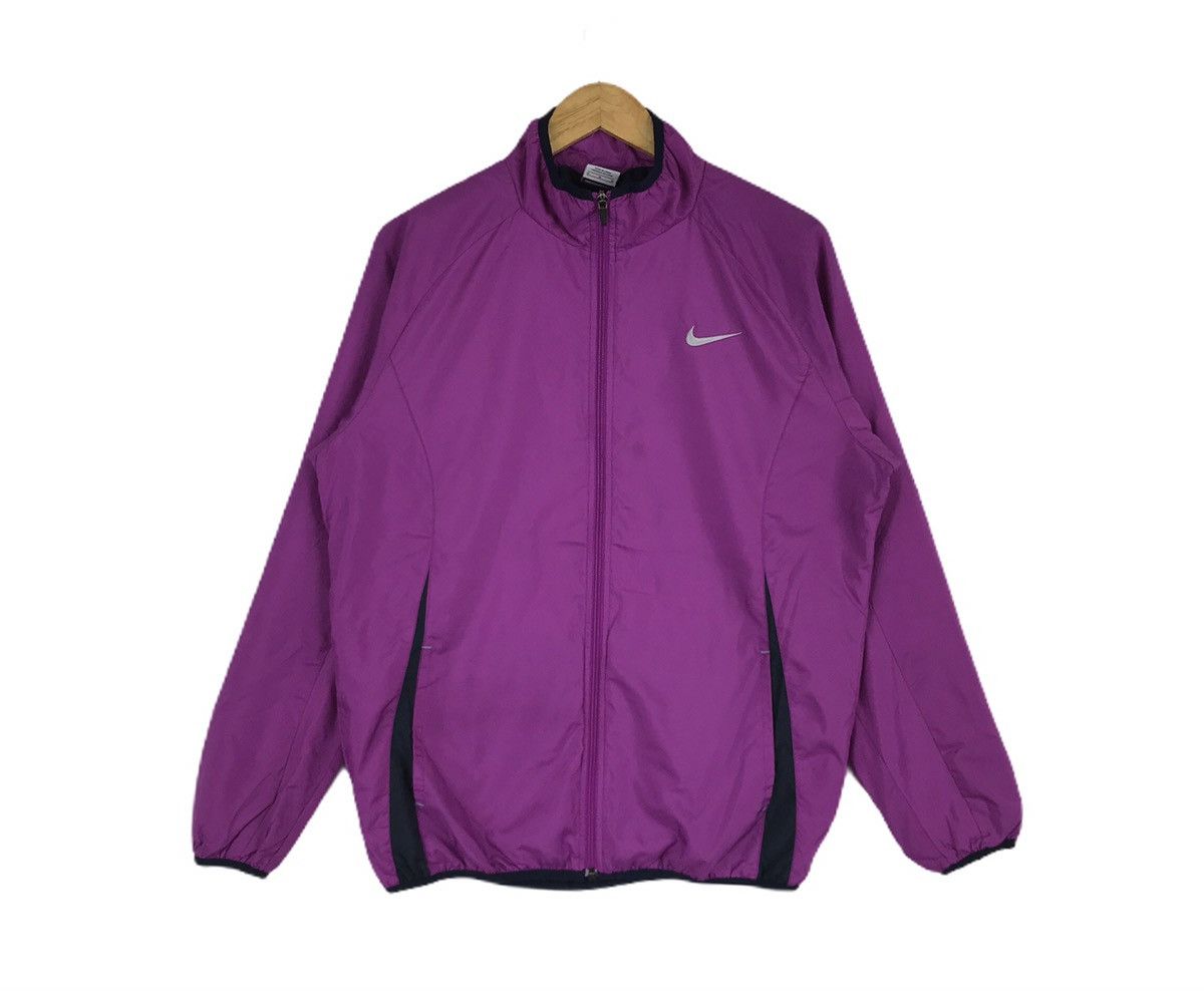 Nike Vintage 00s Nike Essentials Zipper Jacket Windbreaker Size US M / EU 48-50 / 2 - 1 Thumbnail