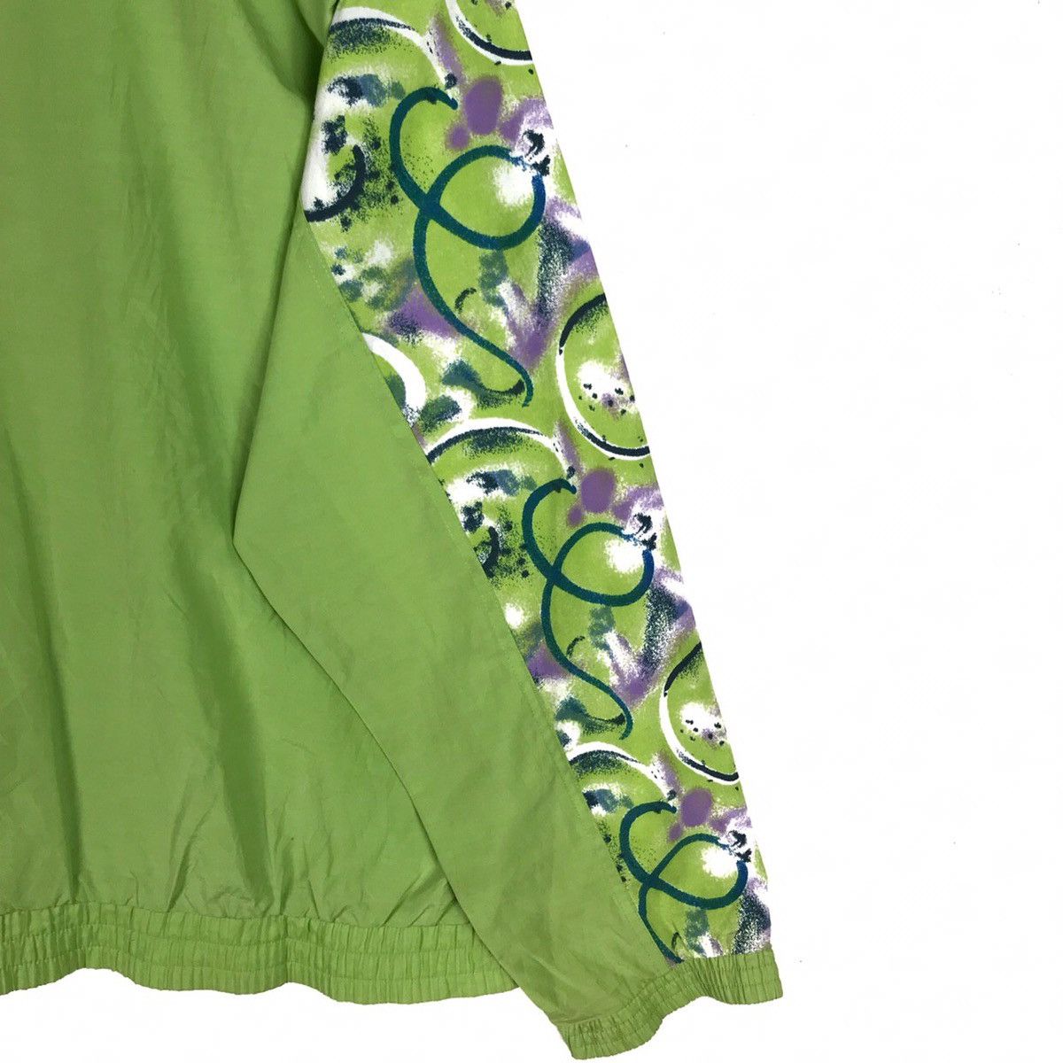 Adidas × Vintage Vintage 80s Adidas Small Logo Pop Art Windbreaker Zip Up Size US M / EU 48-50 / 2 - 7 Thumbnail