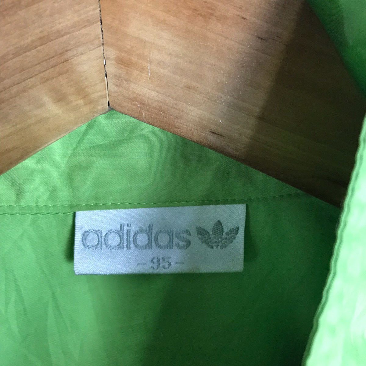 Adidas × Vintage Vintage 80s Adidas Small Logo Pop Art Windbreaker Zip Up Size US M / EU 48-50 / 2 - 9 Thumbnail