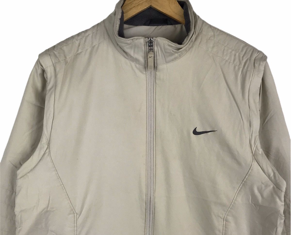 Nike Vintage 00s Nike Golf Swoosh Small Logo Zipper Jacket Size US L / EU 52-54 / 3 - 2 Thumbnail