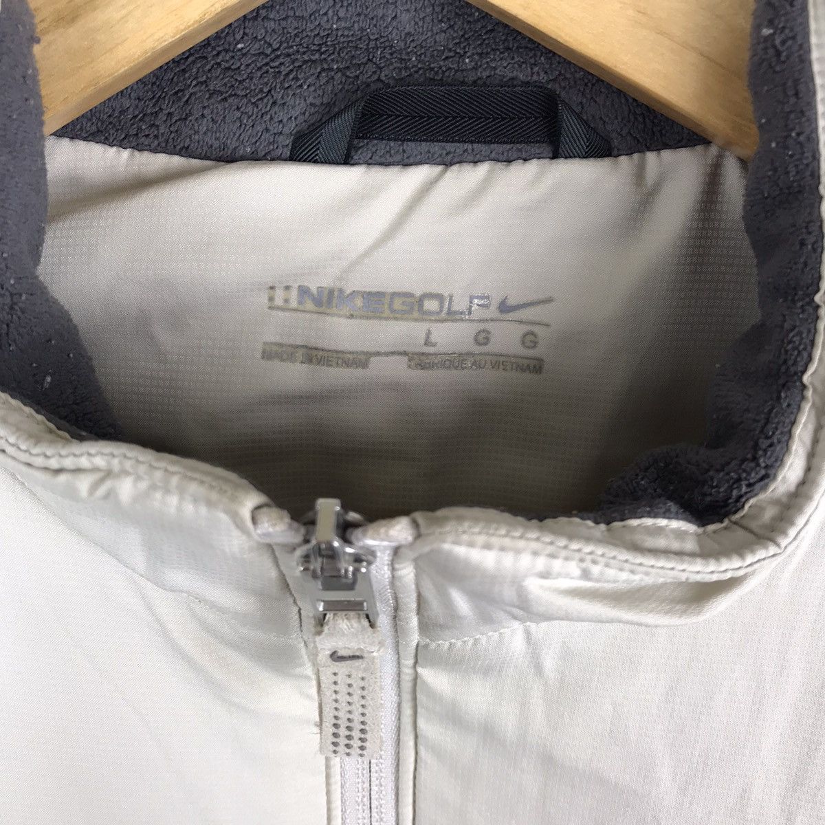 Nike Vintage 00s Nike Golf Swoosh Small Logo Zipper Jacket Size US L / EU 52-54 / 3 - 5 Thumbnail
