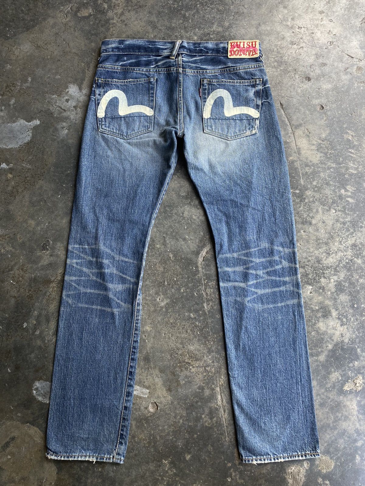 Evisu Vintage Evisu Seldvedge Jeans Size 32" / US 10 / IT 46 - 1 Thumbnail