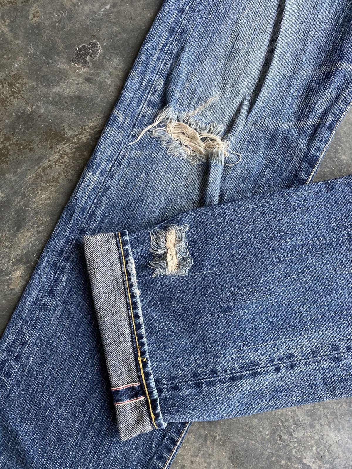 Evisu Vintage Evisu Seldvedge Jeans Size 32" / US 10 / IT 46 - 5 Thumbnail