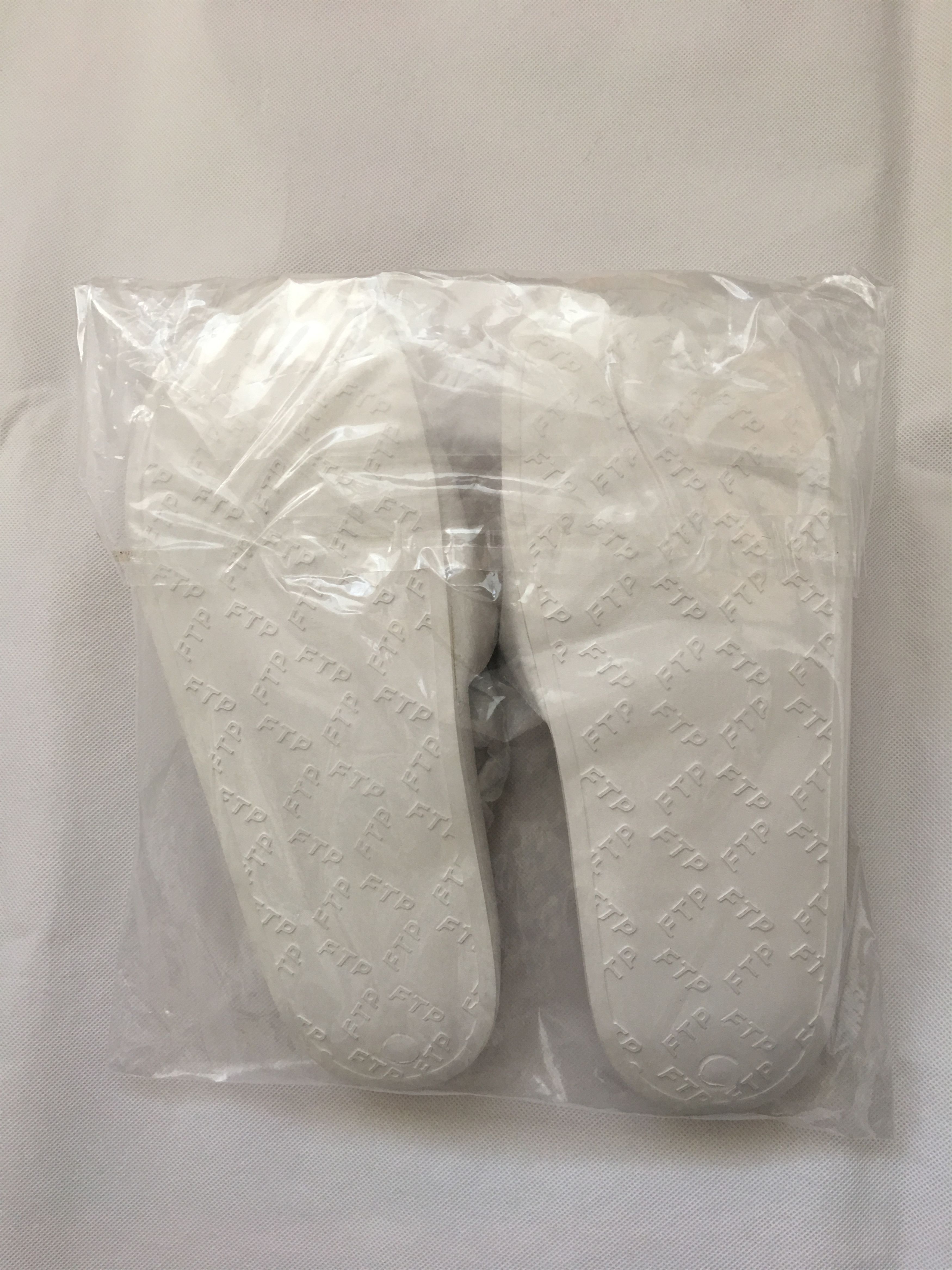Fuck The Population FTP Upside Down Logo Slides White 10US Size US 10 / EU 43 - 6 Thumbnail