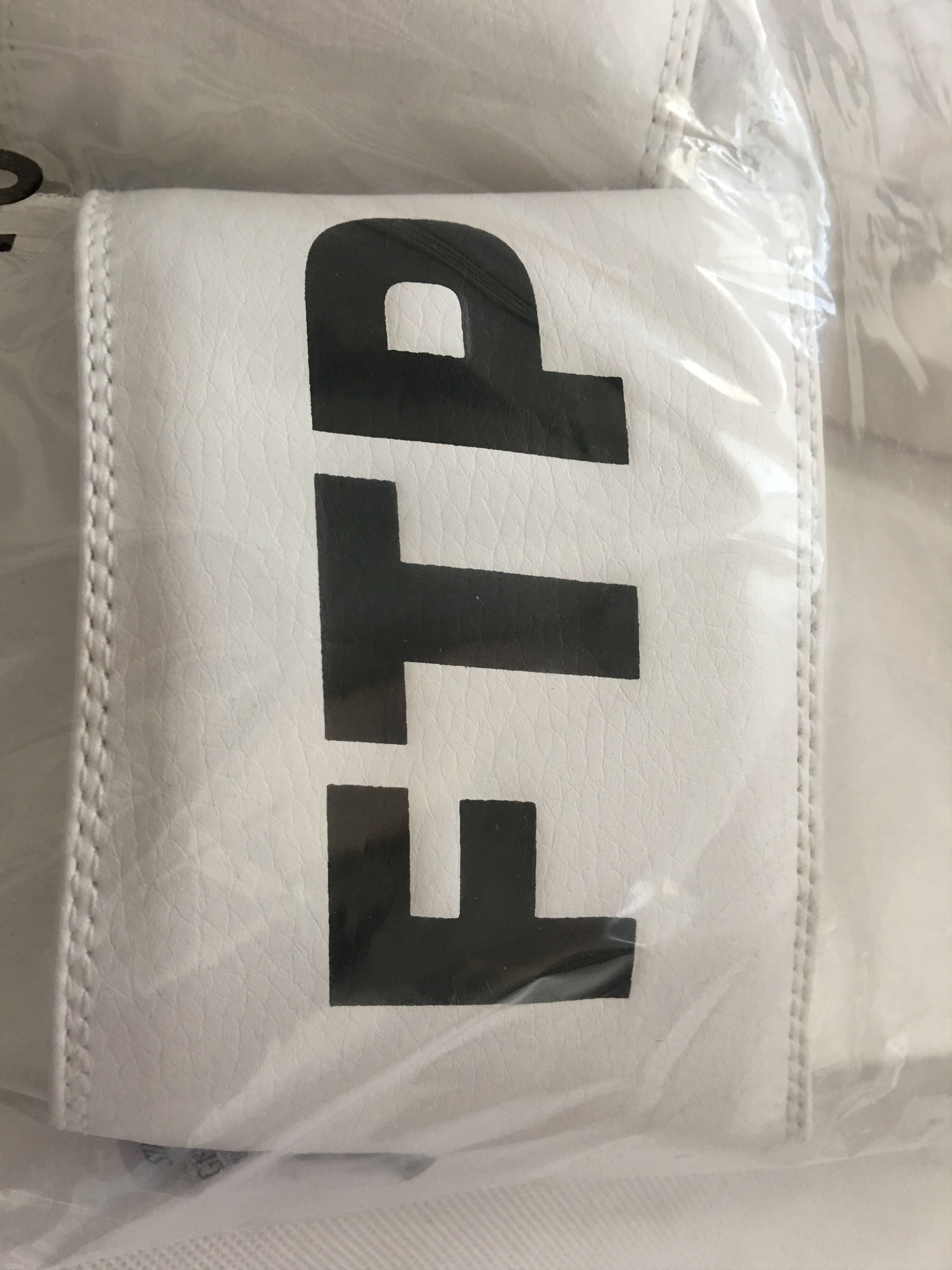 Fuck The Population FTP Upside Down Logo Slides White 10US Size US 10 / EU 43 - 5 Thumbnail