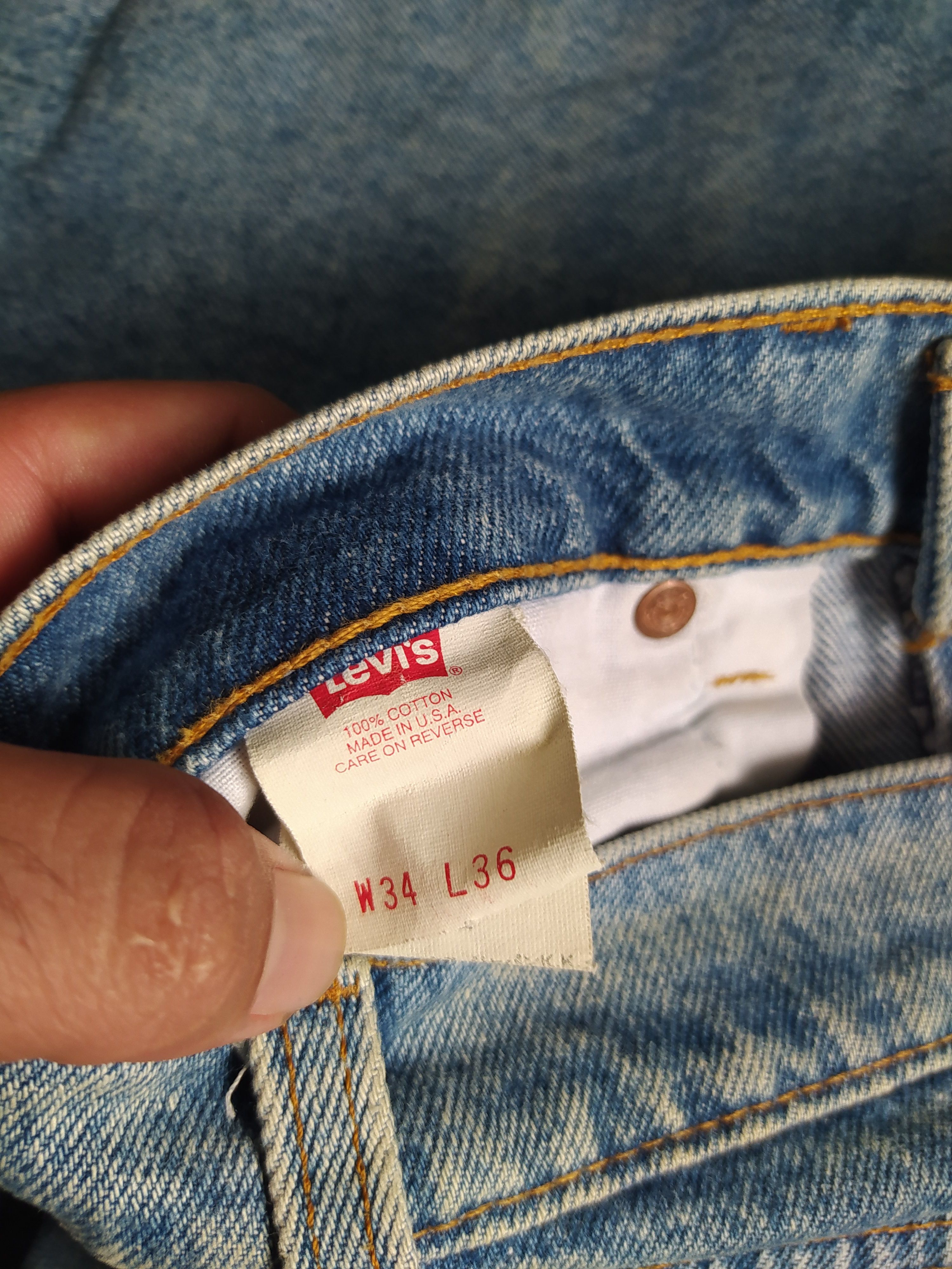 Levi's Vintage Levis 505 Jeans Size US 33 - 4 Thumbnail