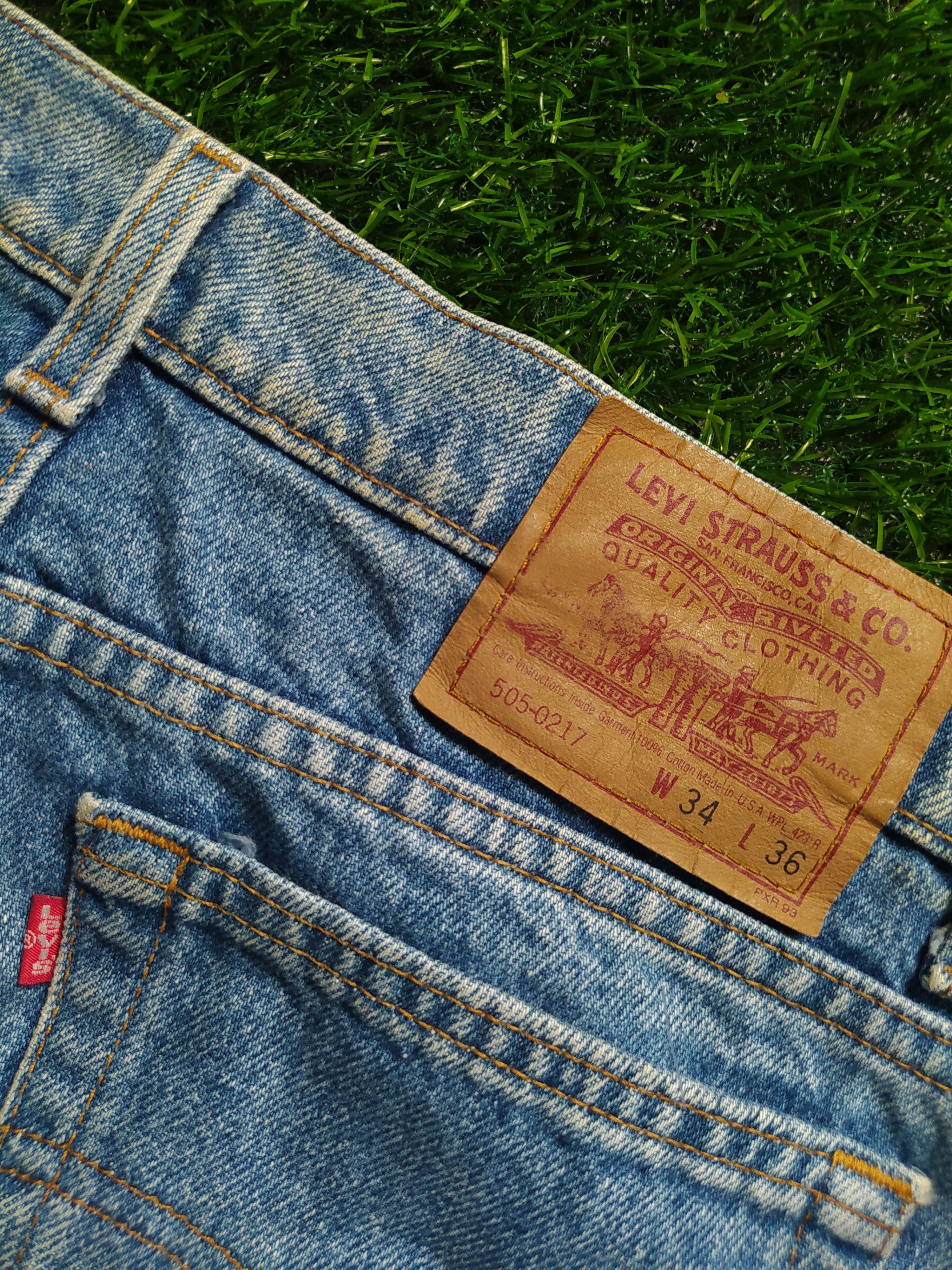 Levi's Vintage Levis 505 Jeans Size US 33 - 3 Thumbnail