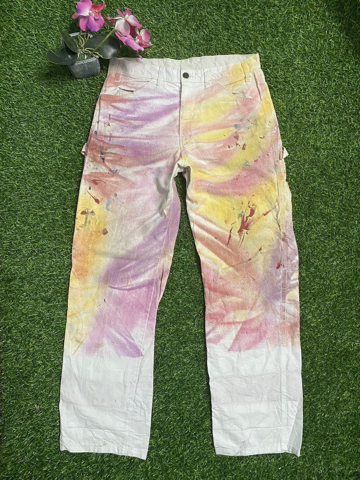 Dickies Dickies Painted Sherwin William Pants Size US 33 - 1 Thumbnail