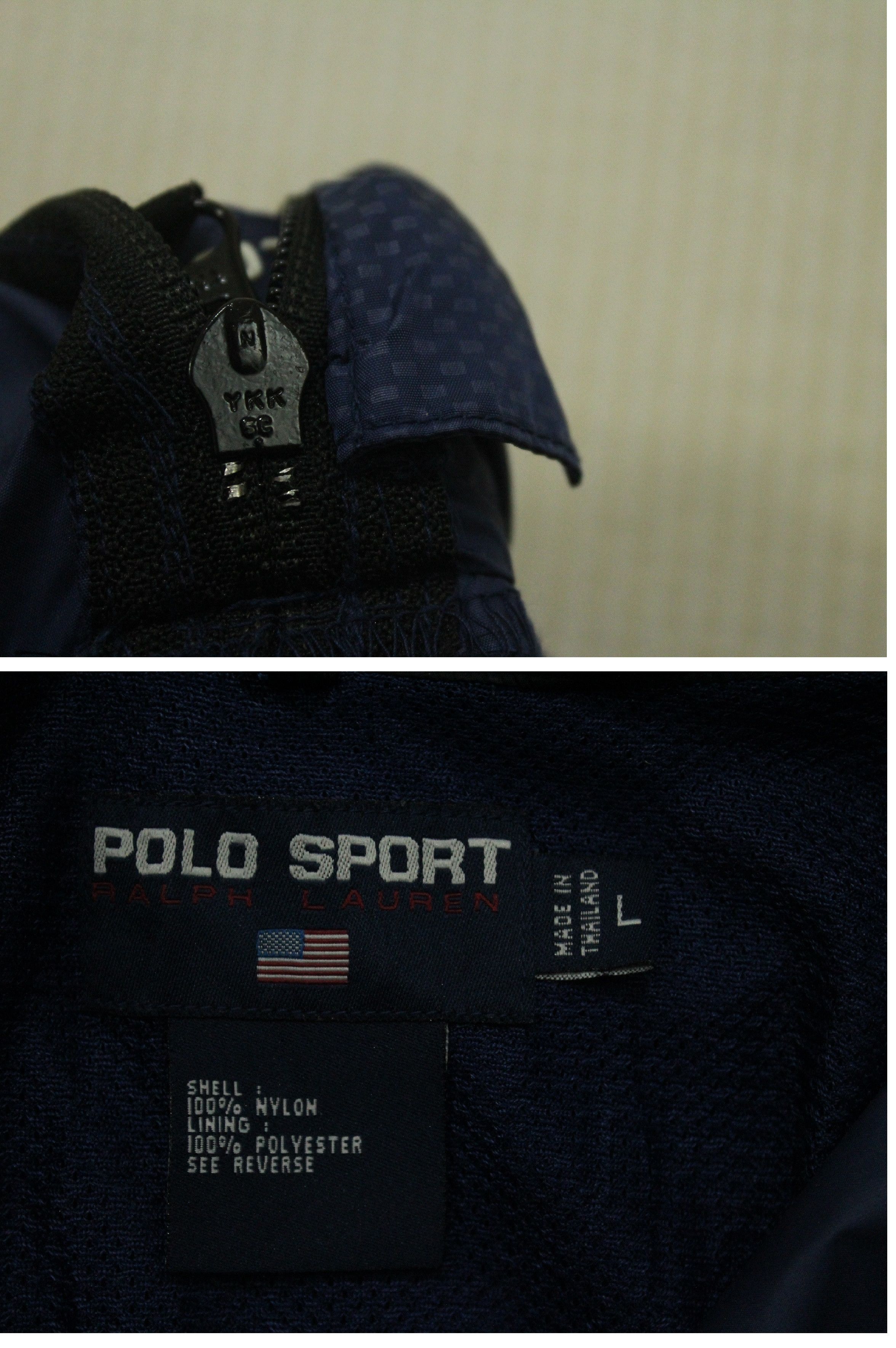 Polo Ralph Lauren RLX POLO Sport Ralph Lauren Light Jacket Nylon Vintage Size US L / EU 52-54 / 3 - 6 Thumbnail