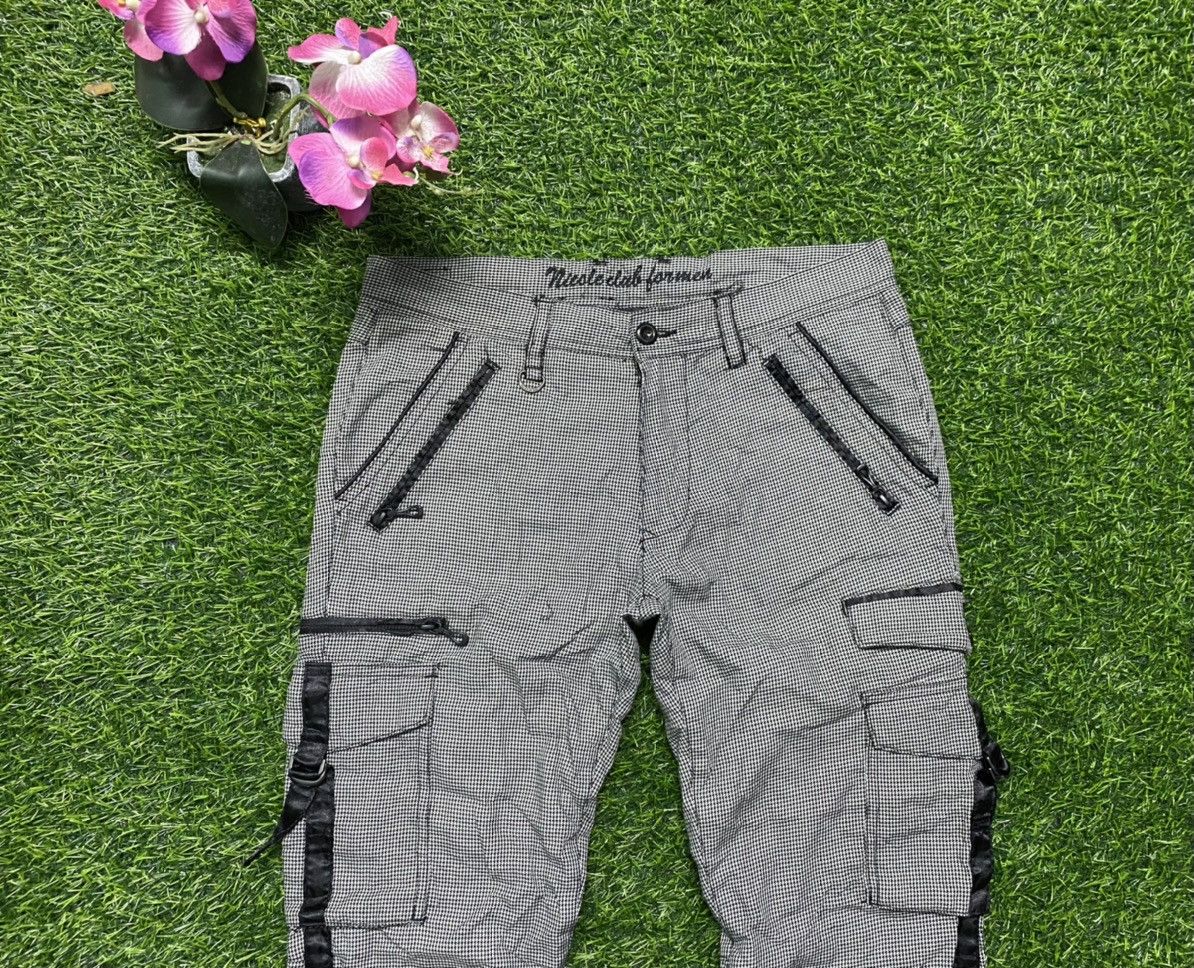 Japanese Brand Nicole Club For Men Cargo Pants Size US 33 - 3 Thumbnail