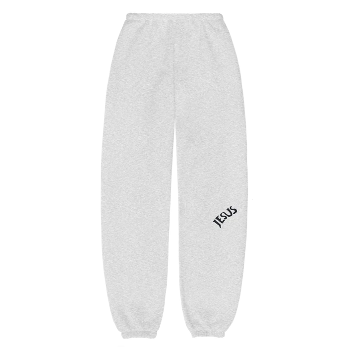 Kanye West Kanye West Jesus Is King Sweatpants Light Heather Medium Size US 32 / EU 48 - 2 Thumbnail