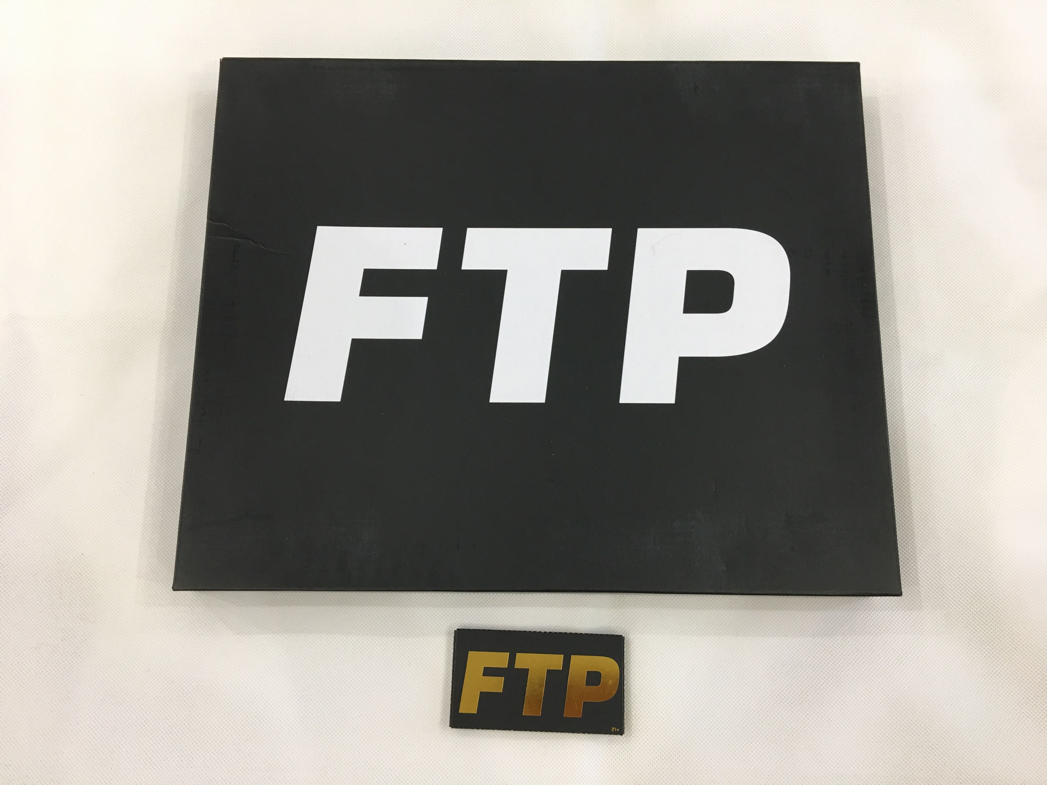 Fuck The Population FTP Jumbo Logo Rolling Tray & Quarter Rolling Paper Bundle Size ONE SIZE - 2 Thumbnail