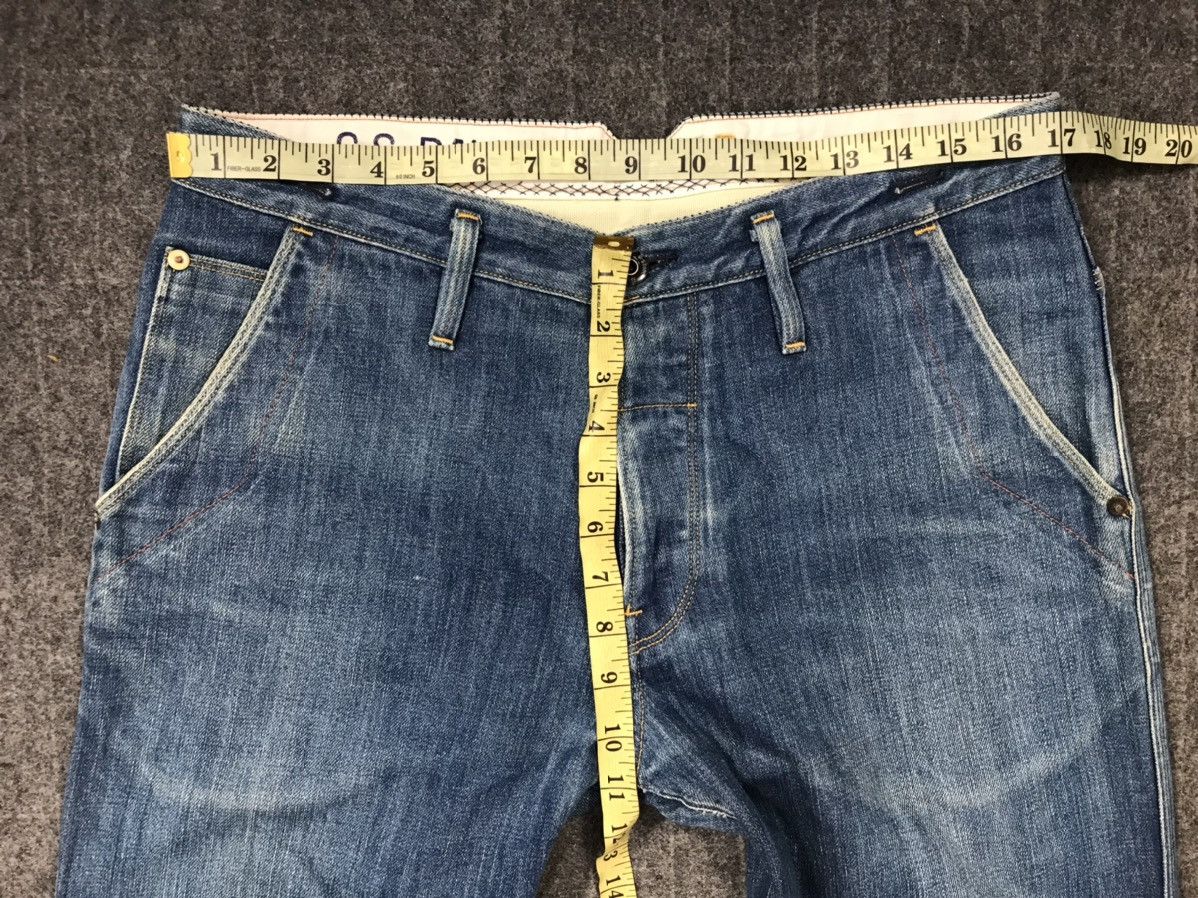 Vintage GS Star Raw Regular Fits Pants Buttonfly Distressed Denim Size US 34 / EU 50 - 8 Thumbnail