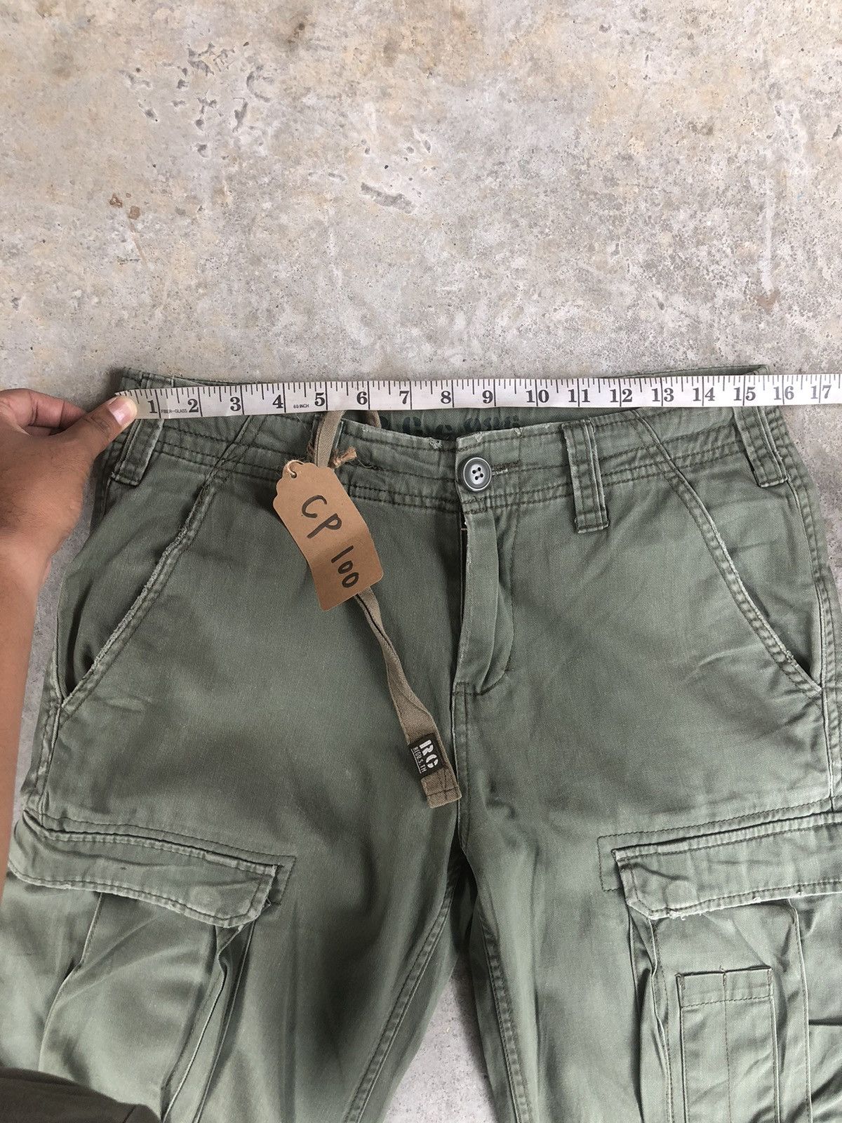 Japanese Brand Real Crush Cargo Pants Tatctical Multipocket Size US 31 - 16 Thumbnail