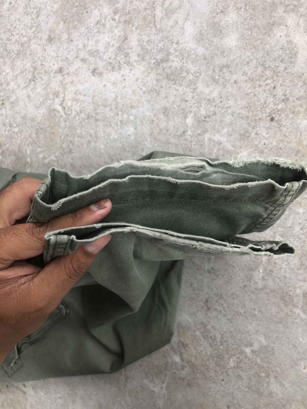 Japanese Brand Real Crush Cargo Pants Tatctical Multipocket Size US 31 - 14 Thumbnail