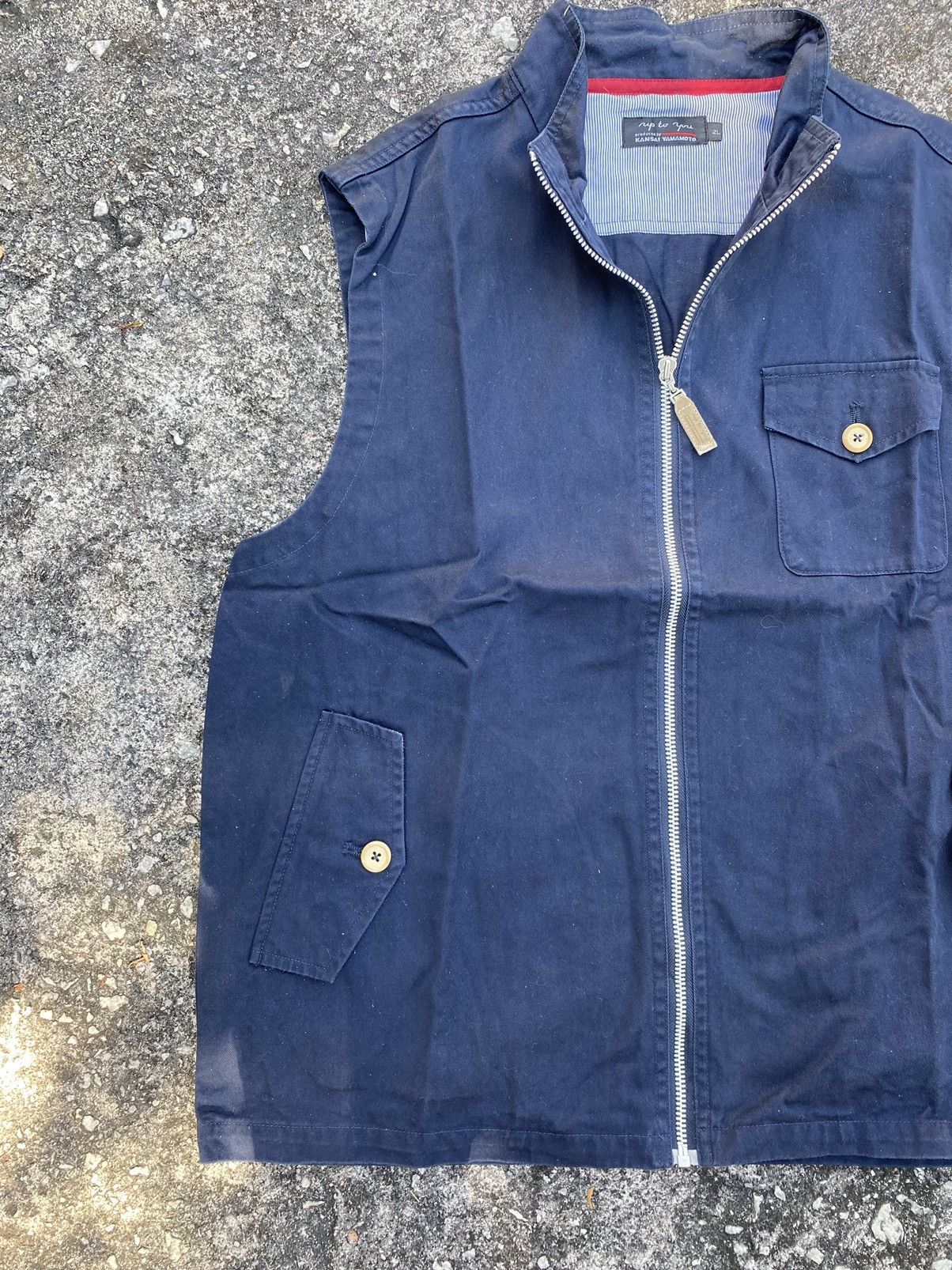 Japanese Brand Vintage Up To You by Kansai Yamamoto Vests Size US XXL / EU 58 / 5 - 4 Thumbnail