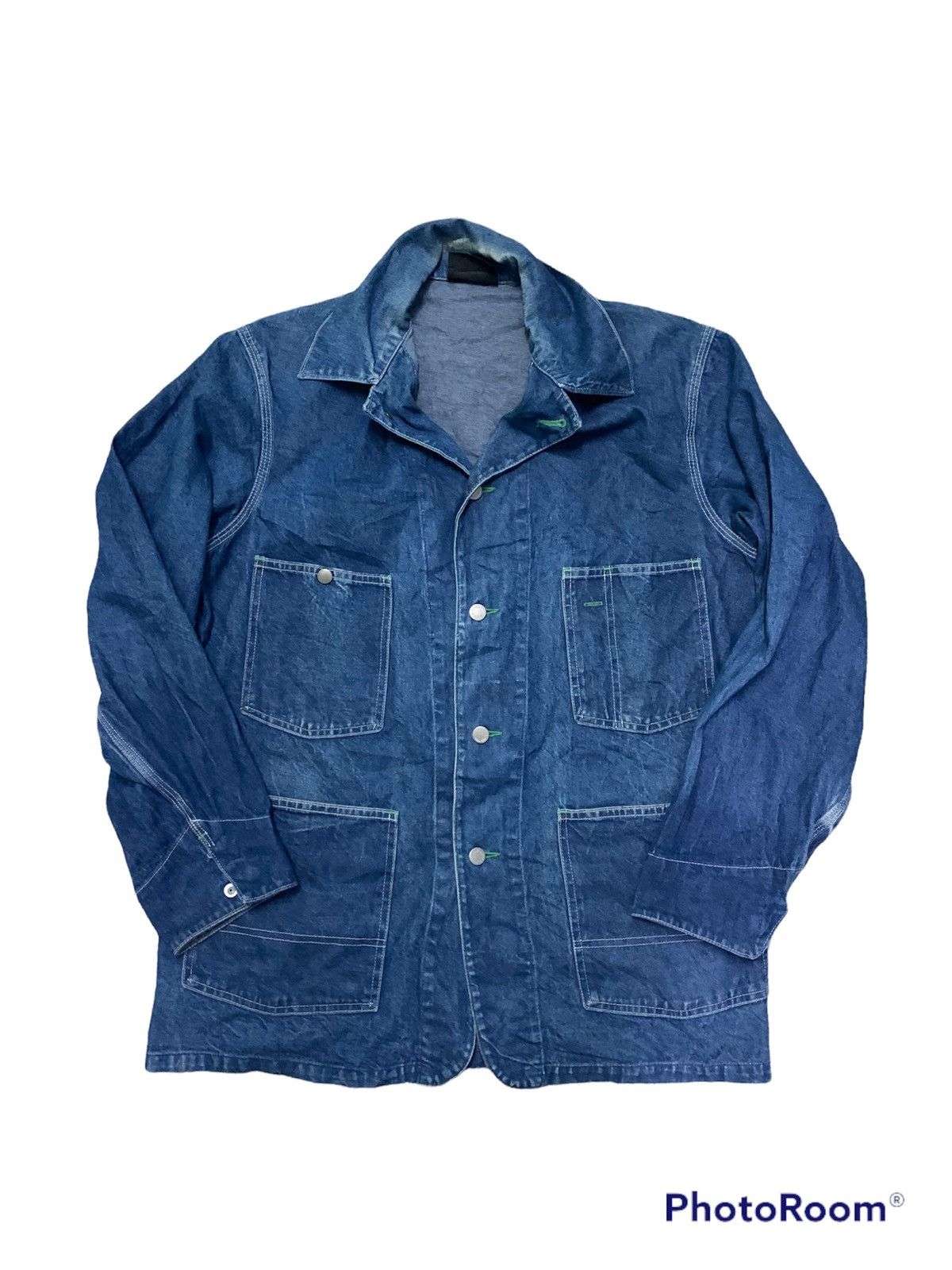 DKNY Nice DKNY Donna Karan Denim Shirt Size US XL / EU 56 / 4 - 1 Thumbnail