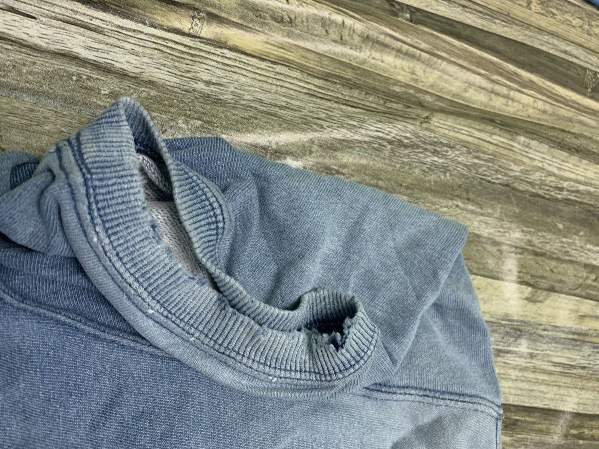 Stussy Vintage Stussy Distress Sun Faded Short Sleeve Sweatshirt Size US L / EU 52-54 / 3 - 6 Thumbnail