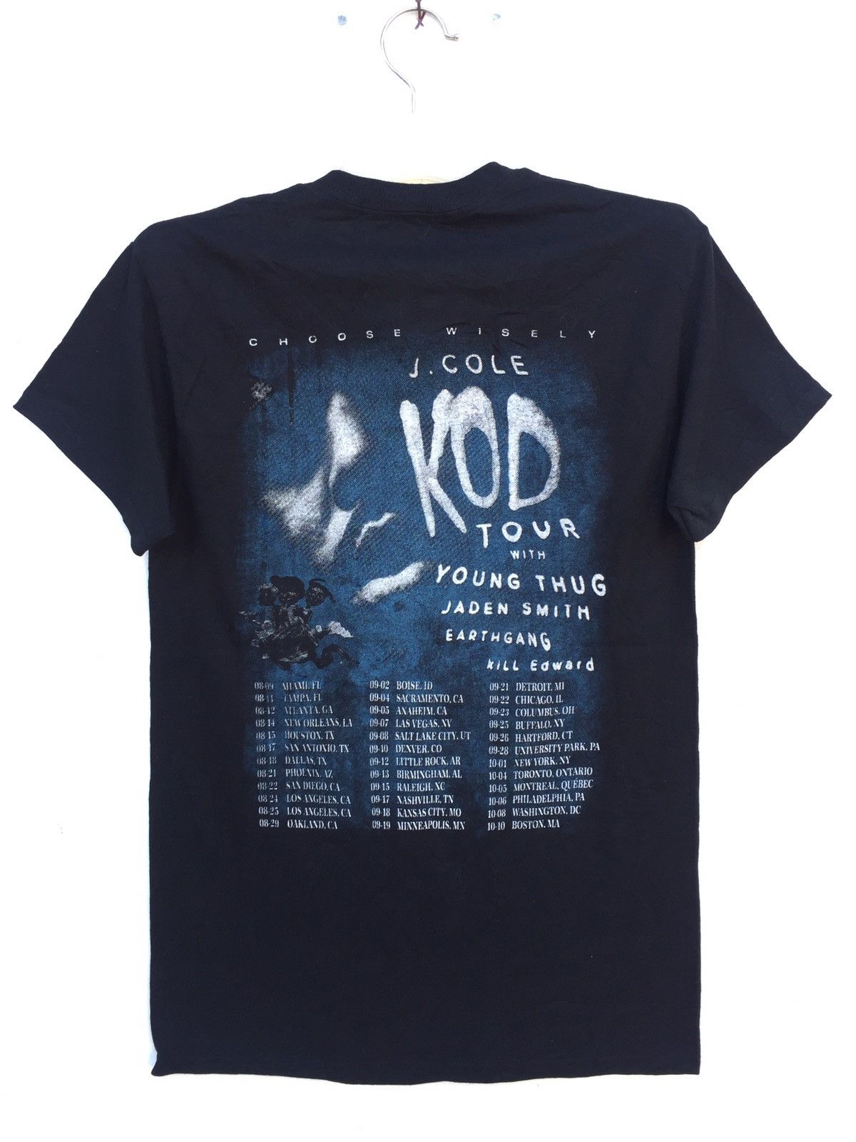 Band Tees J. Cole Kod Tour with Jaden Smith and Young Thug Size US S / EU 44-46 / 1 - 2 Thumbnail
