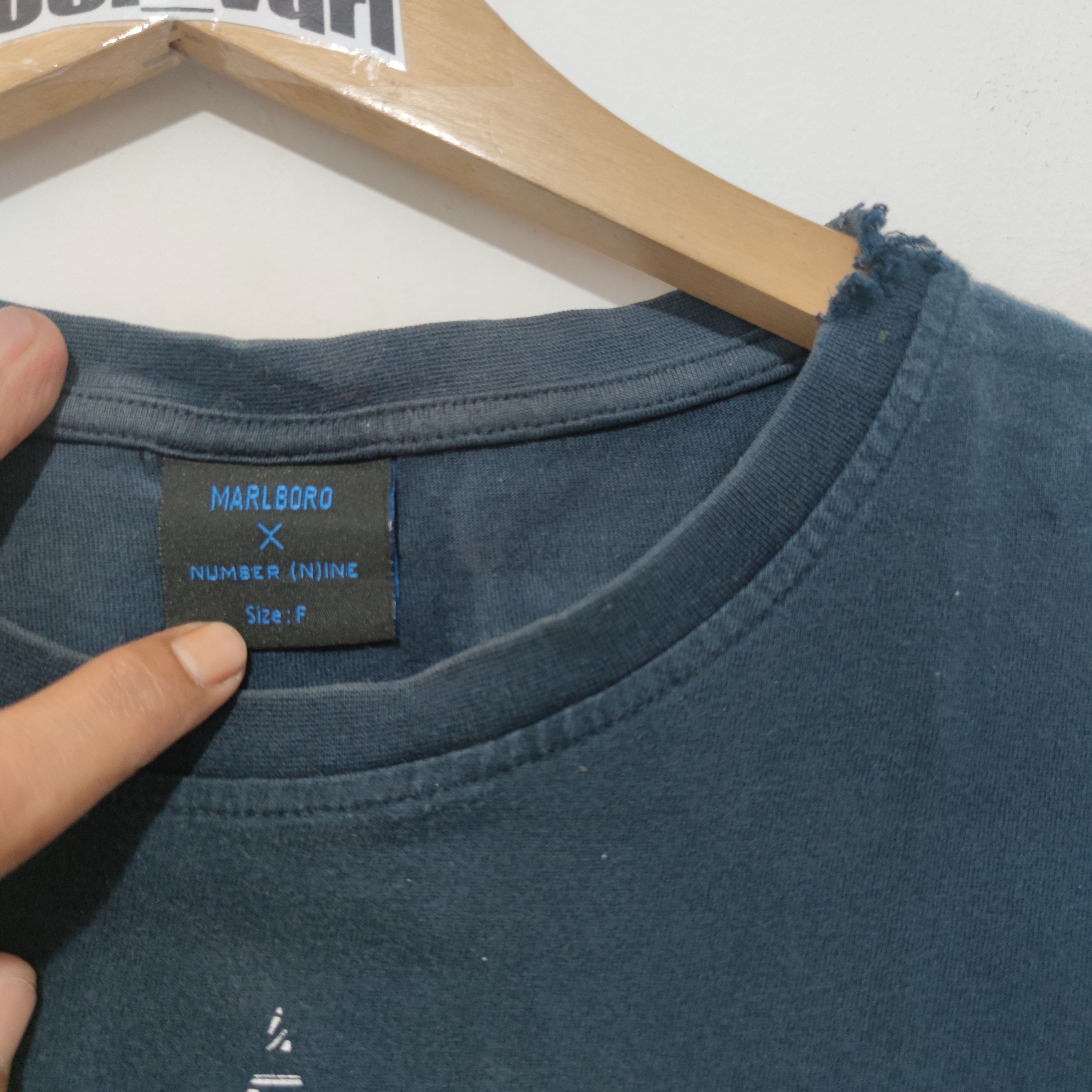 Number (N)ine Number (N)INE x Marlboro Big Logo Tee Size US L / EU 52-54 / 3 - 6 Thumbnail
