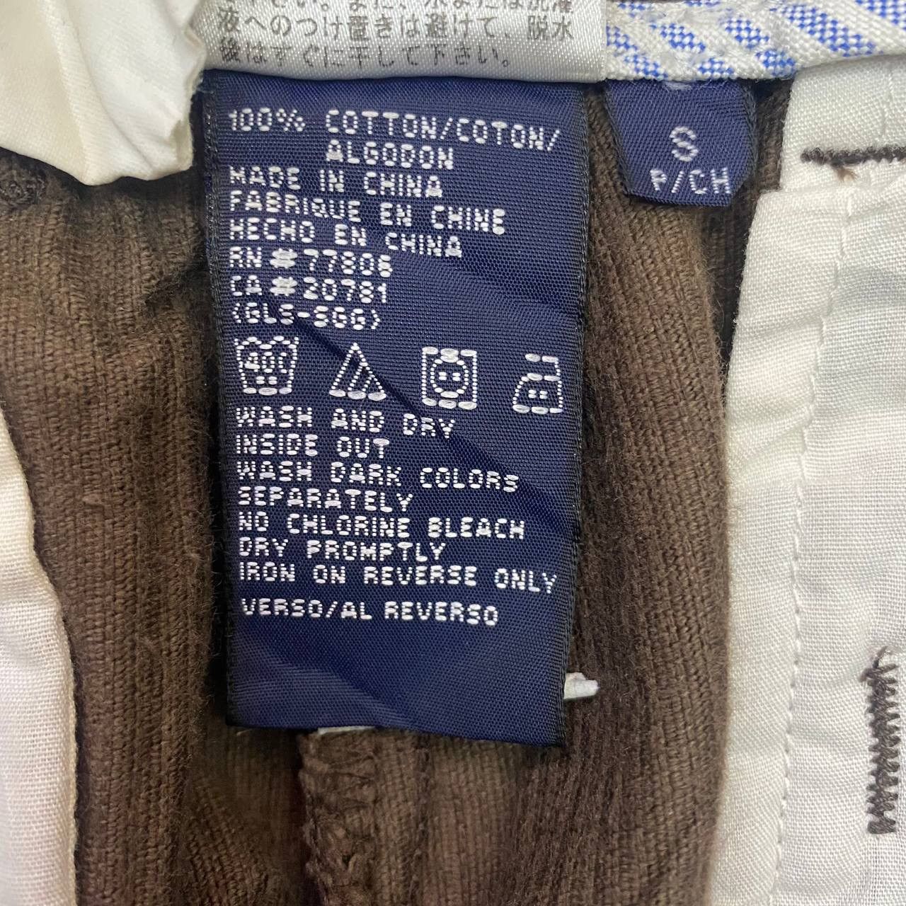 Tommy Hilfiger × Vintage X385 VTG TOMMY CORDUROY ACID WASH PANTS Size US 29 - 5 Thumbnail