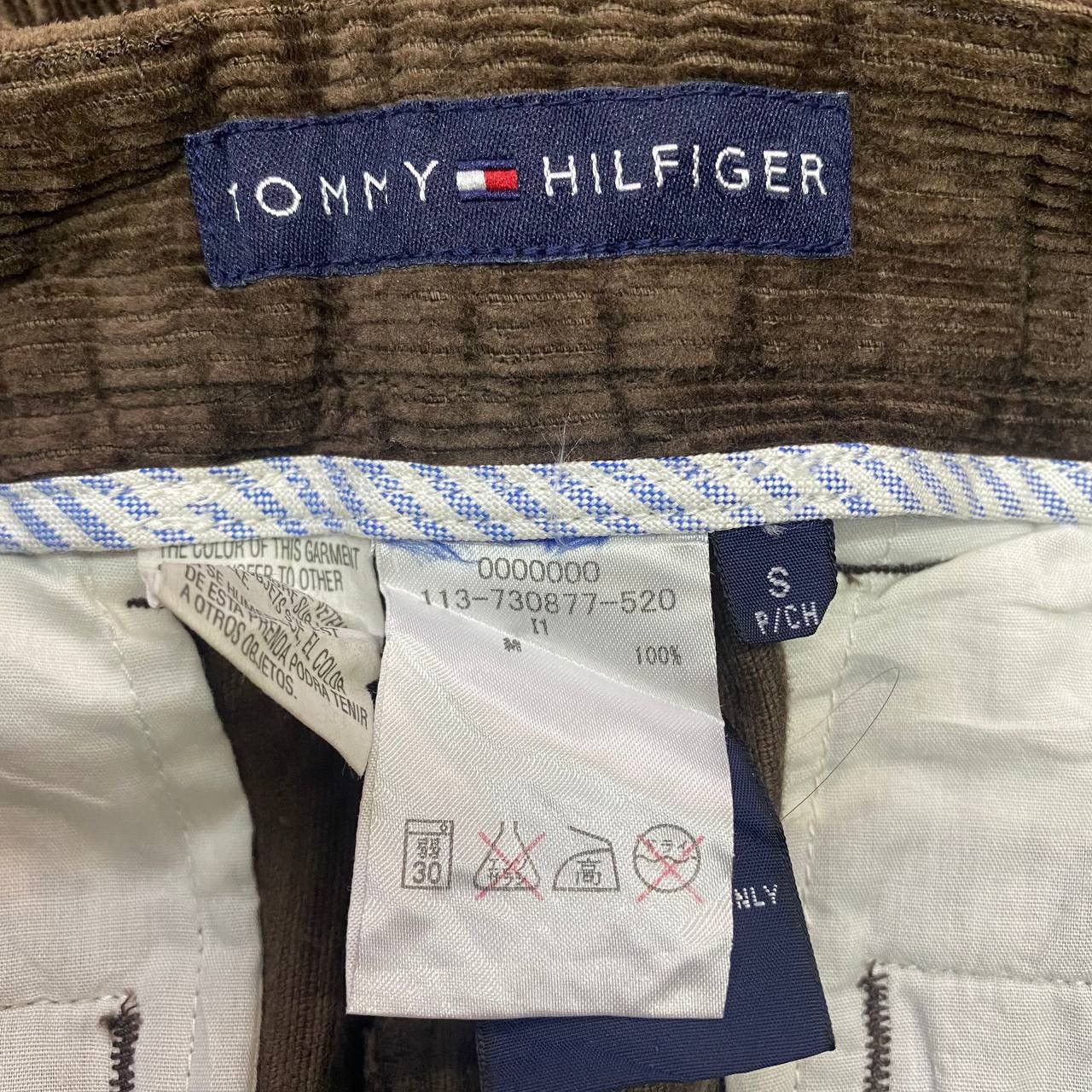 Tommy Hilfiger × Vintage X385 VTG TOMMY CORDUROY ACID WASH PANTS Size US 29 - 7 Thumbnail