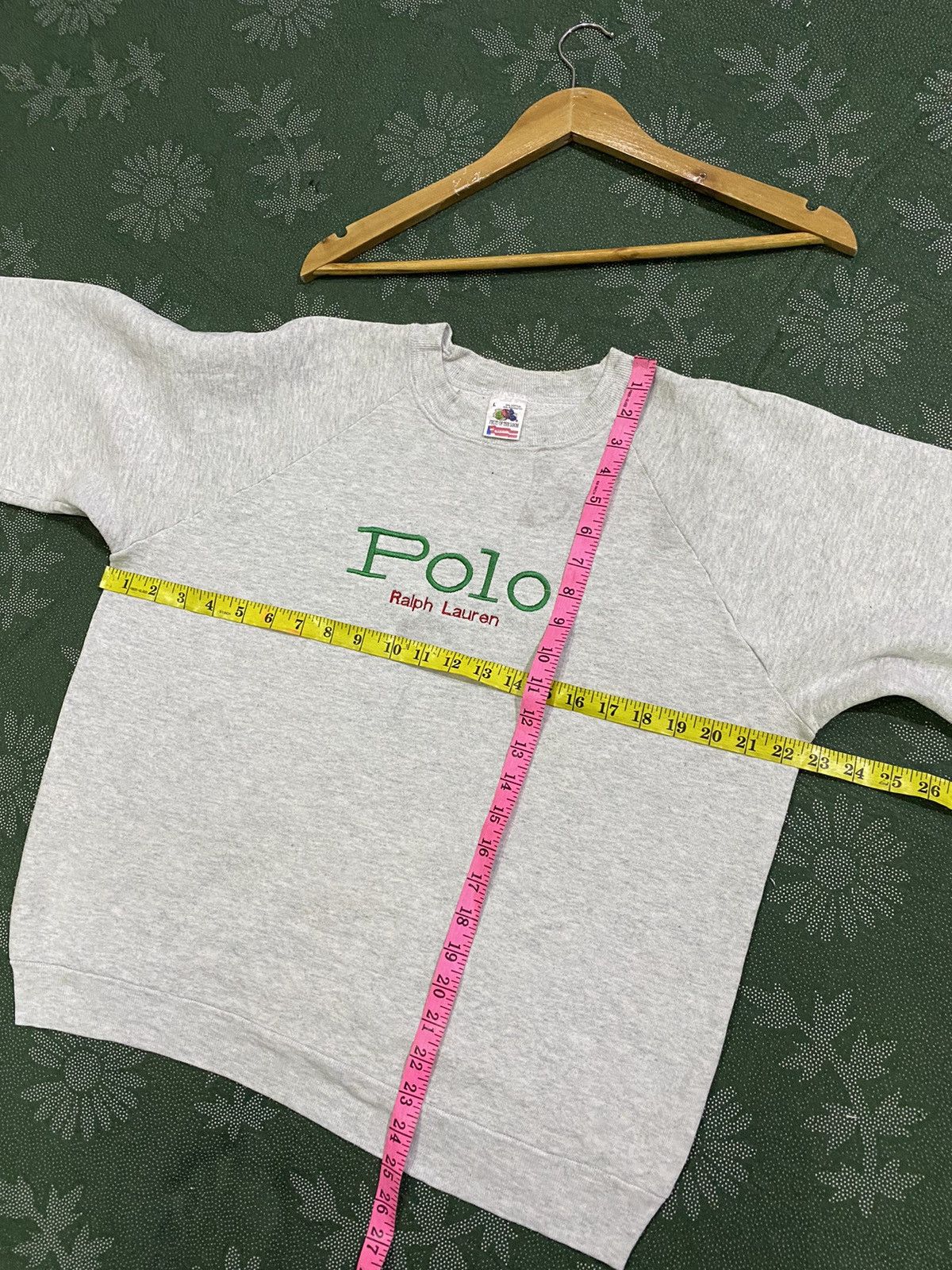 Polo Ralph Lauren Vintage Bootleg 90s Polo Ralph Lauren Embroidered Sweatshirt Size US L / EU 52-54 / 3 - 8 Thumbnail