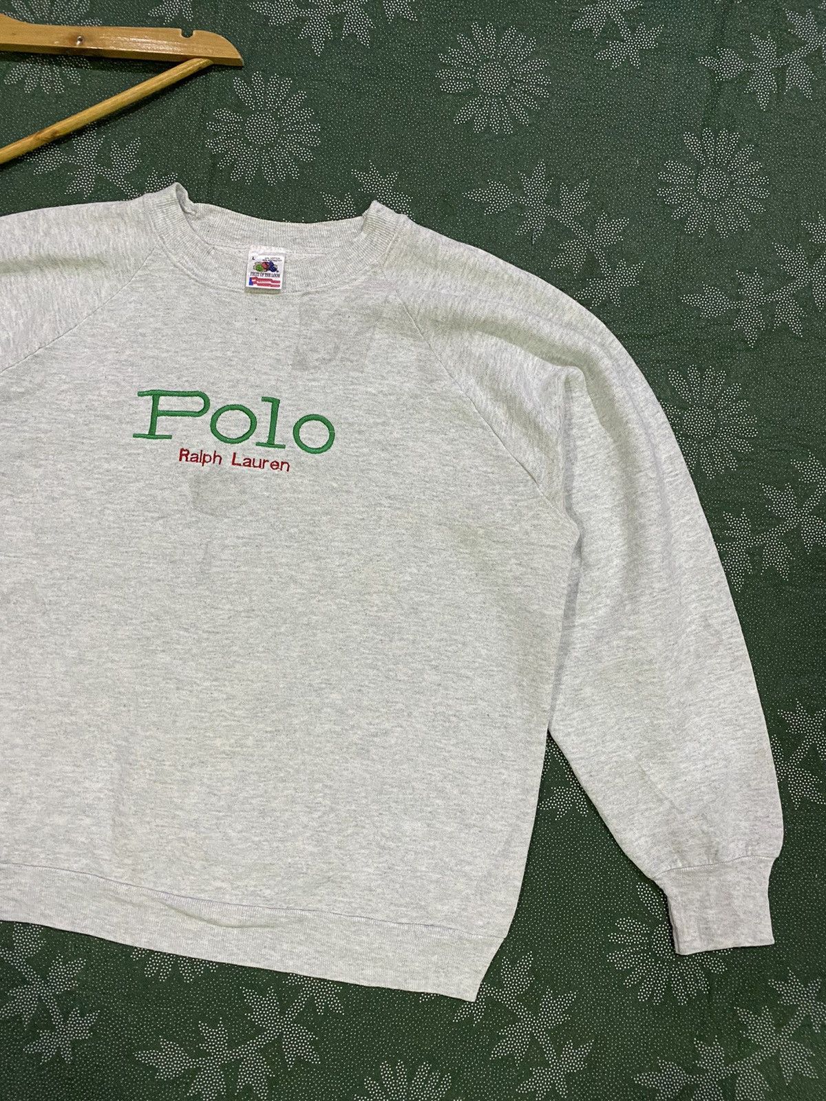 Polo Ralph Lauren Vintage Bootleg 90s Polo Ralph Lauren Embroidered Sweatshirt Size US L / EU 52-54 / 3 - 2 Thumbnail