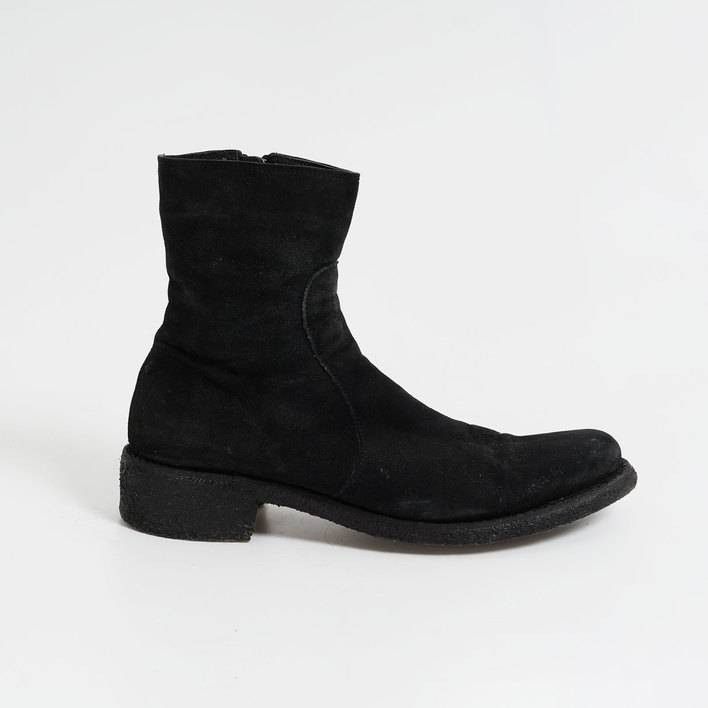 RoccoP Black suede sidezips.Like Dior or Saint Laurent boots Size US 8.5 / EU 41-42 - 1 Thumbnail
