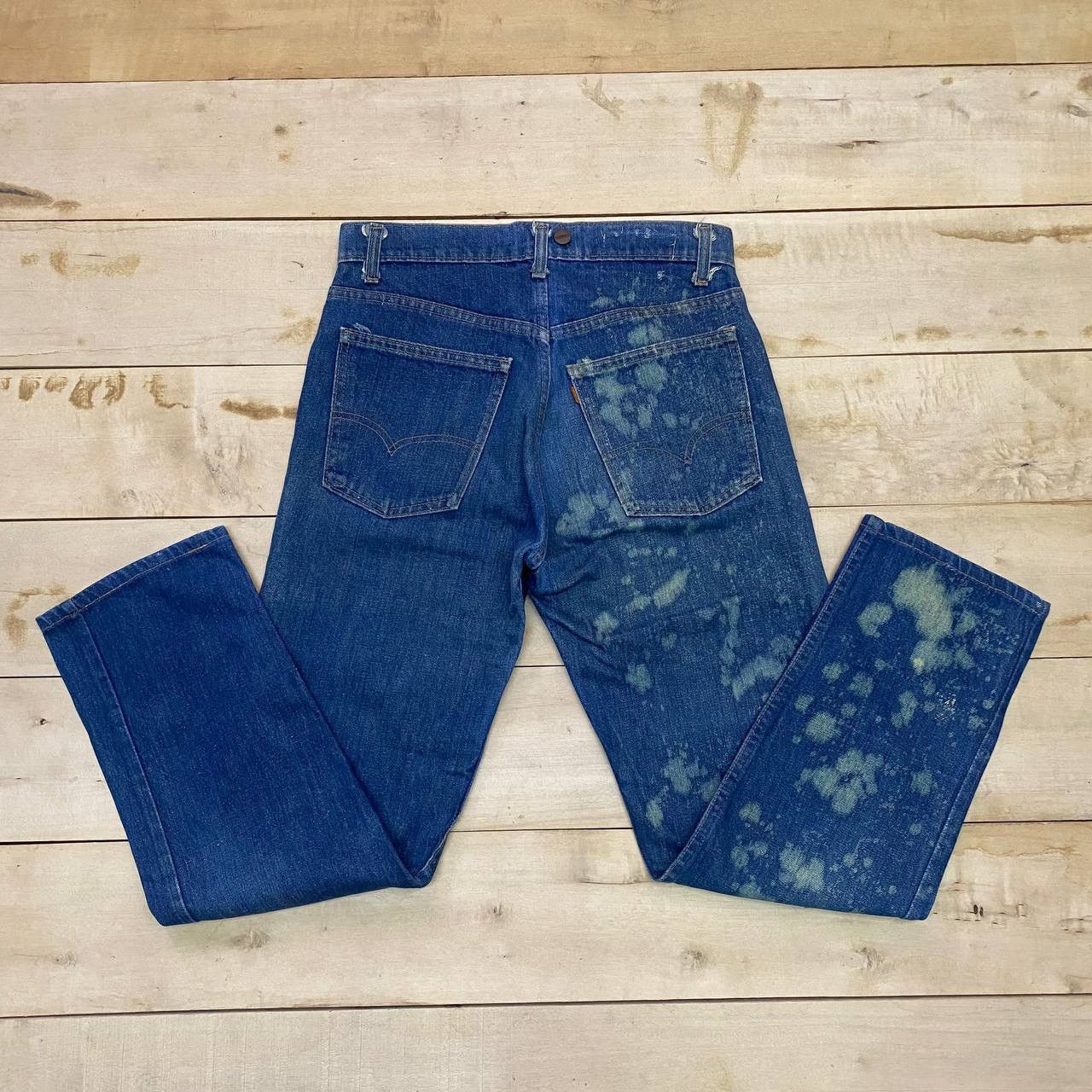 Edwin × Vintage X387 VTG EDWIN JAPAN SKINNY ACID WASH DENIM Size US 31 - 3 Thumbnail