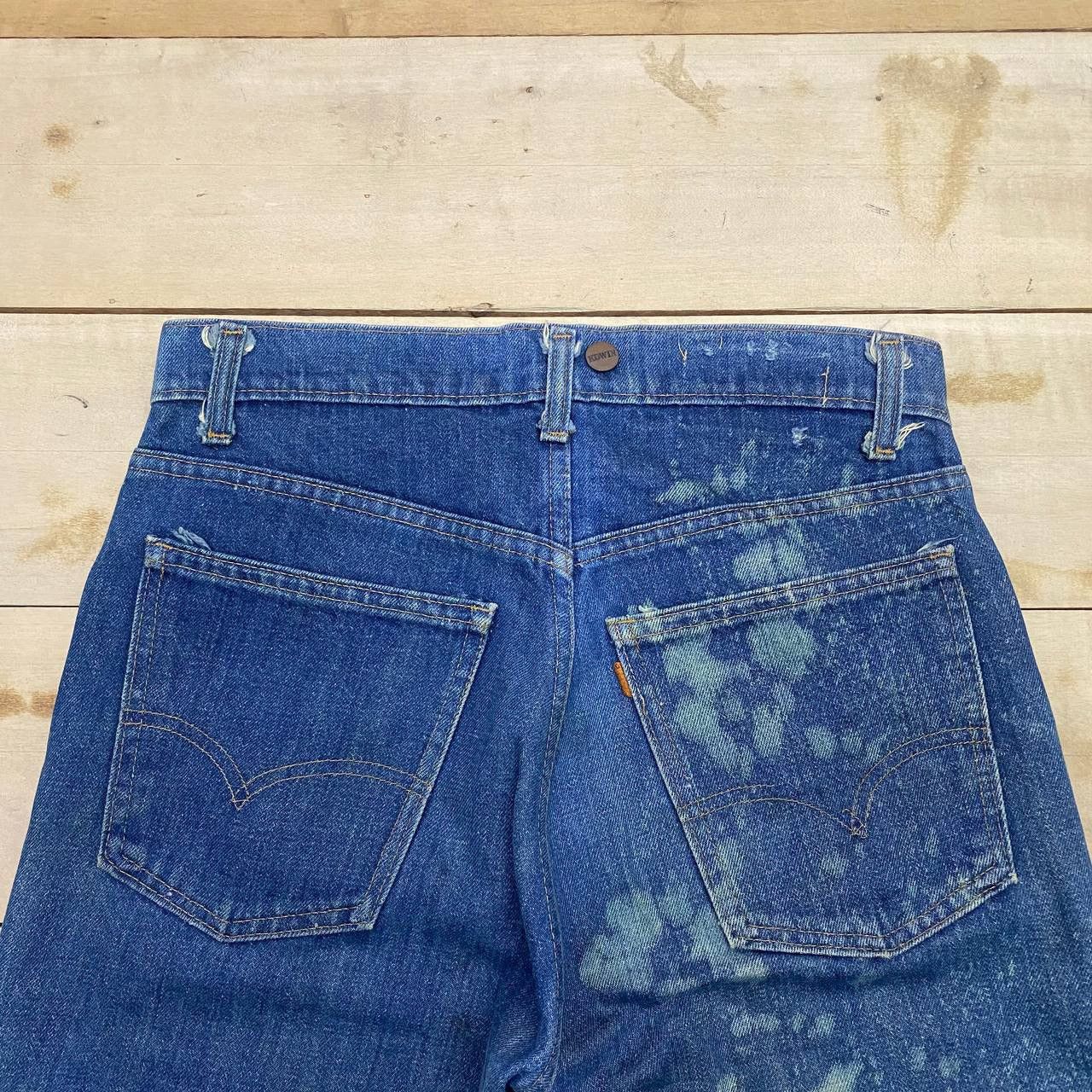 Edwin × Vintage X387 VTG EDWIN JAPAN SKINNY ACID WASH DENIM Size US 31 - 4 Thumbnail